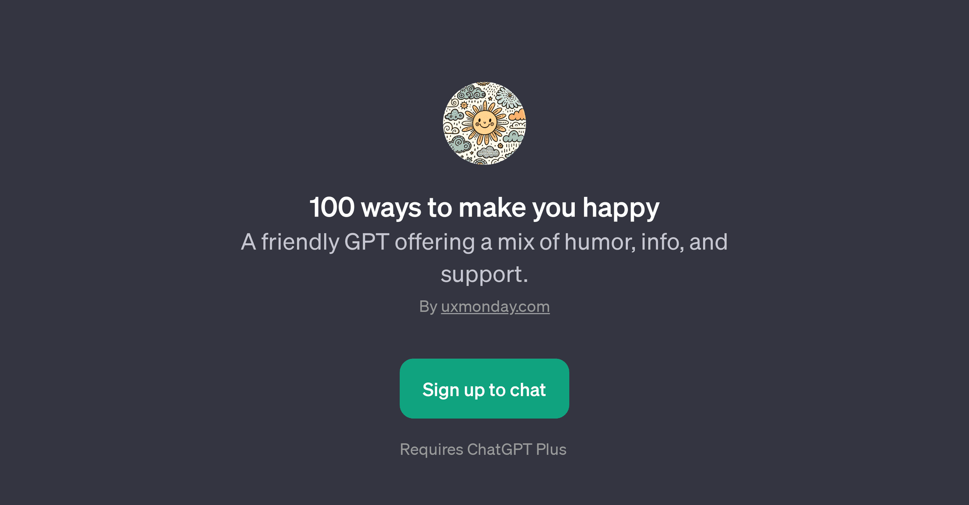100 ways to make you happy