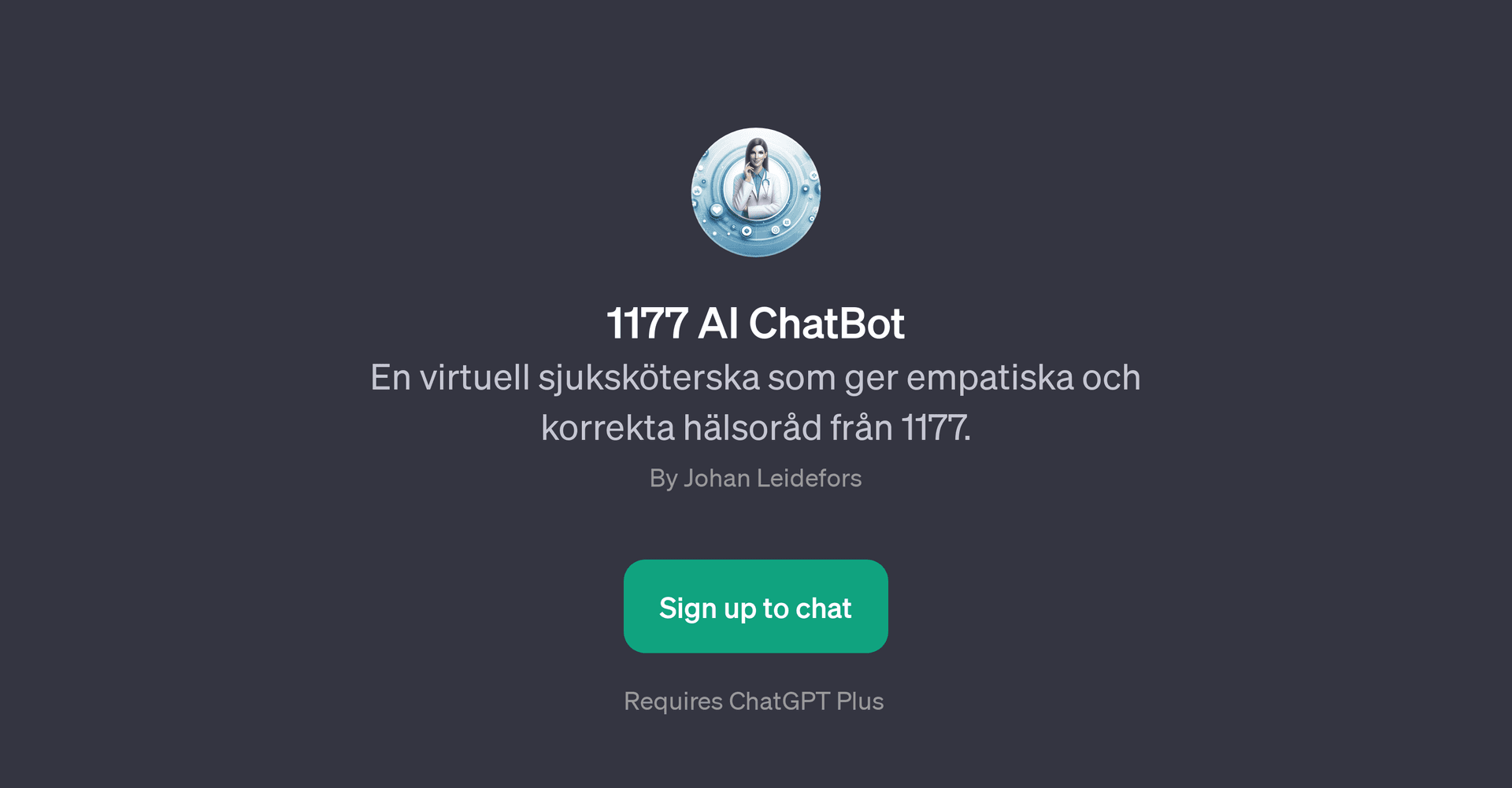 1177 AI ChatBot