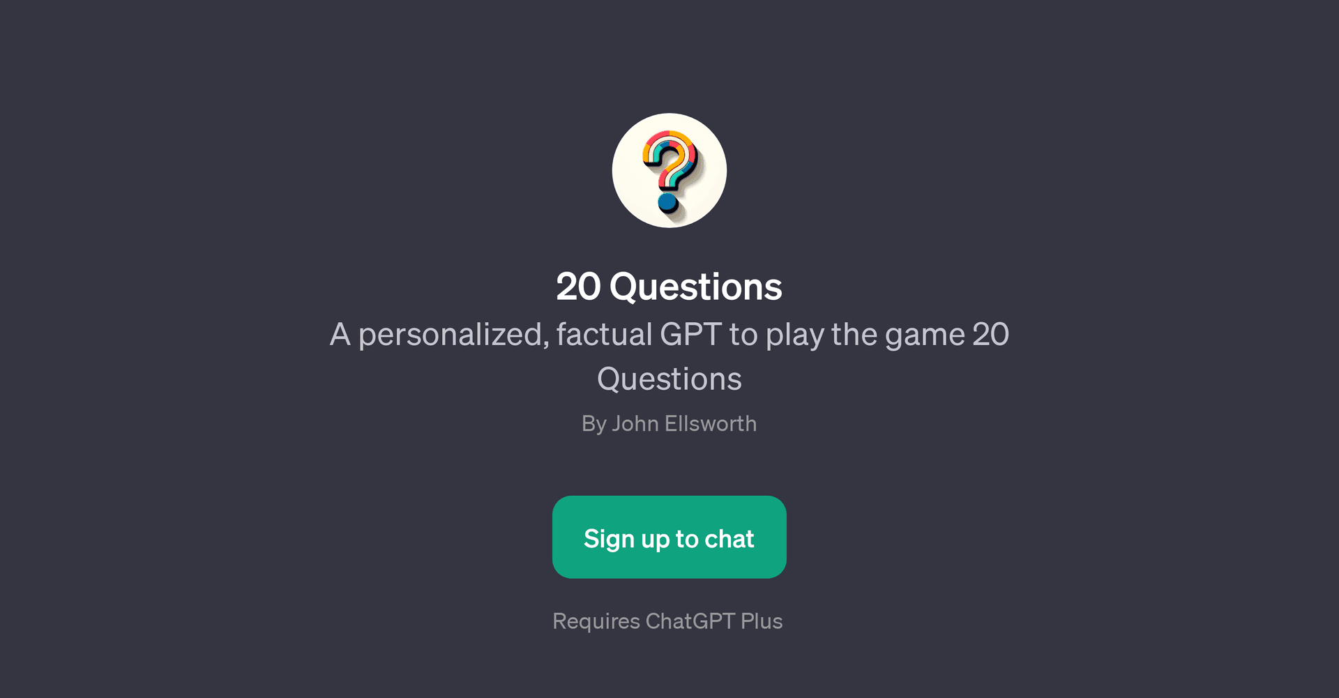 20 Questions