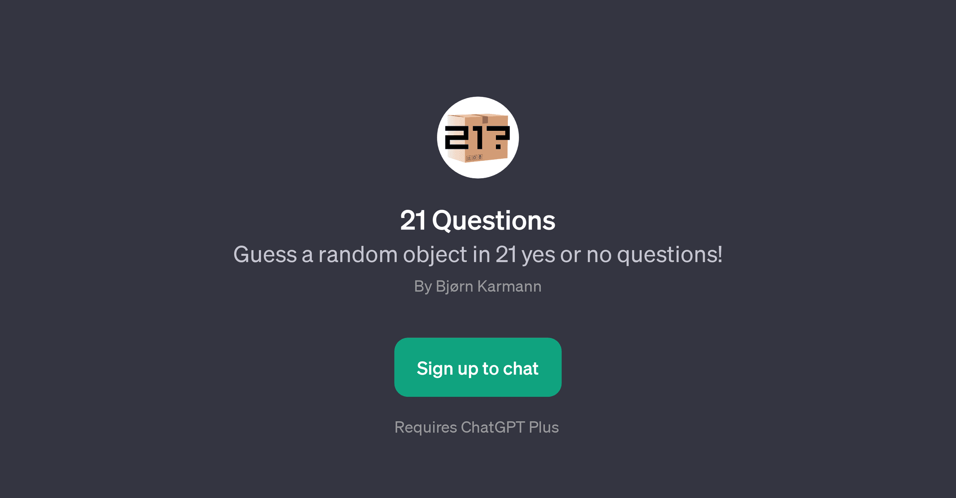 21 Questions
