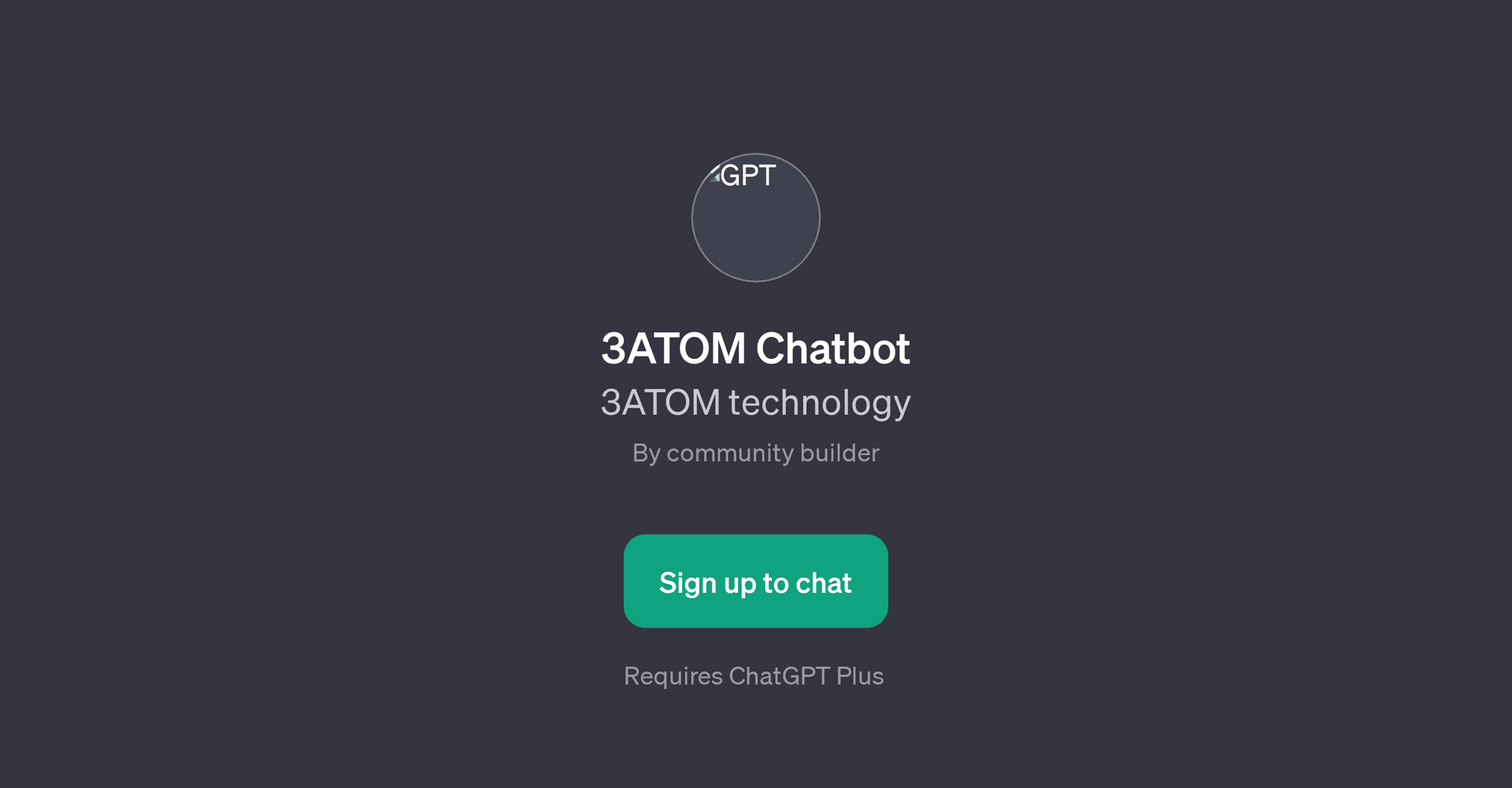 3ATOM Chatbot