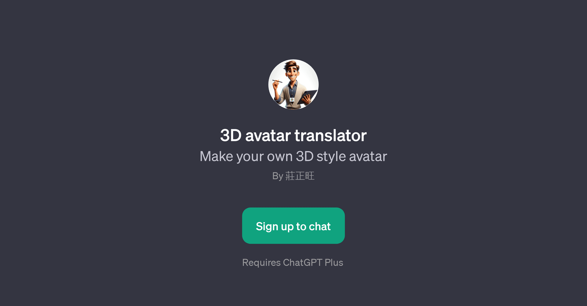 3D Avatar Translator