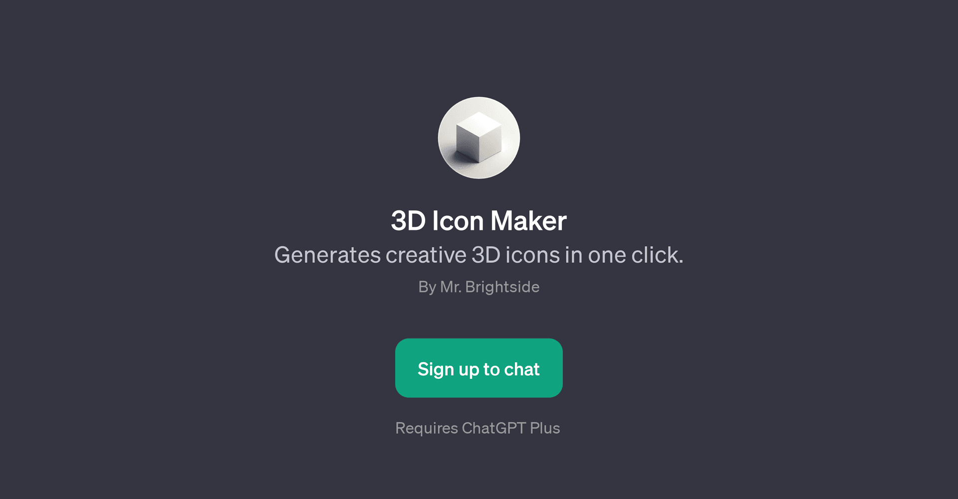 3D Icon Maker
