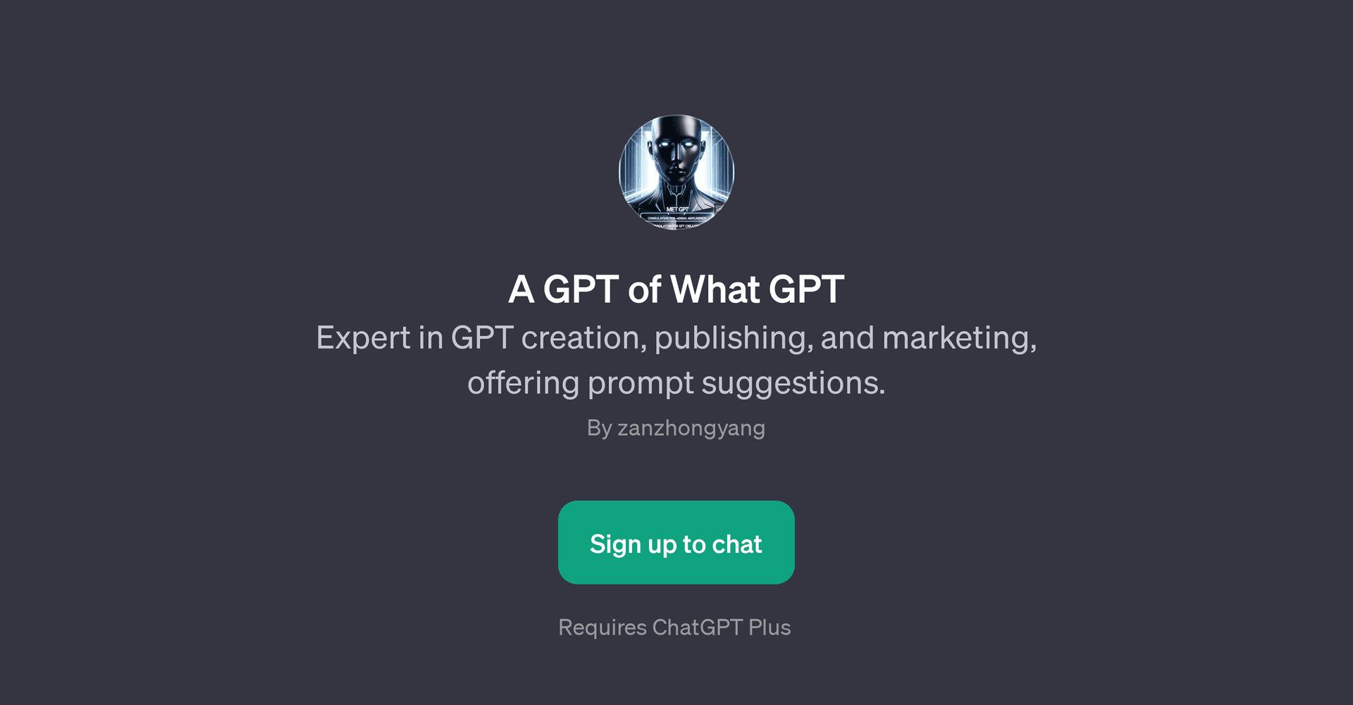 A GPT of What GPT