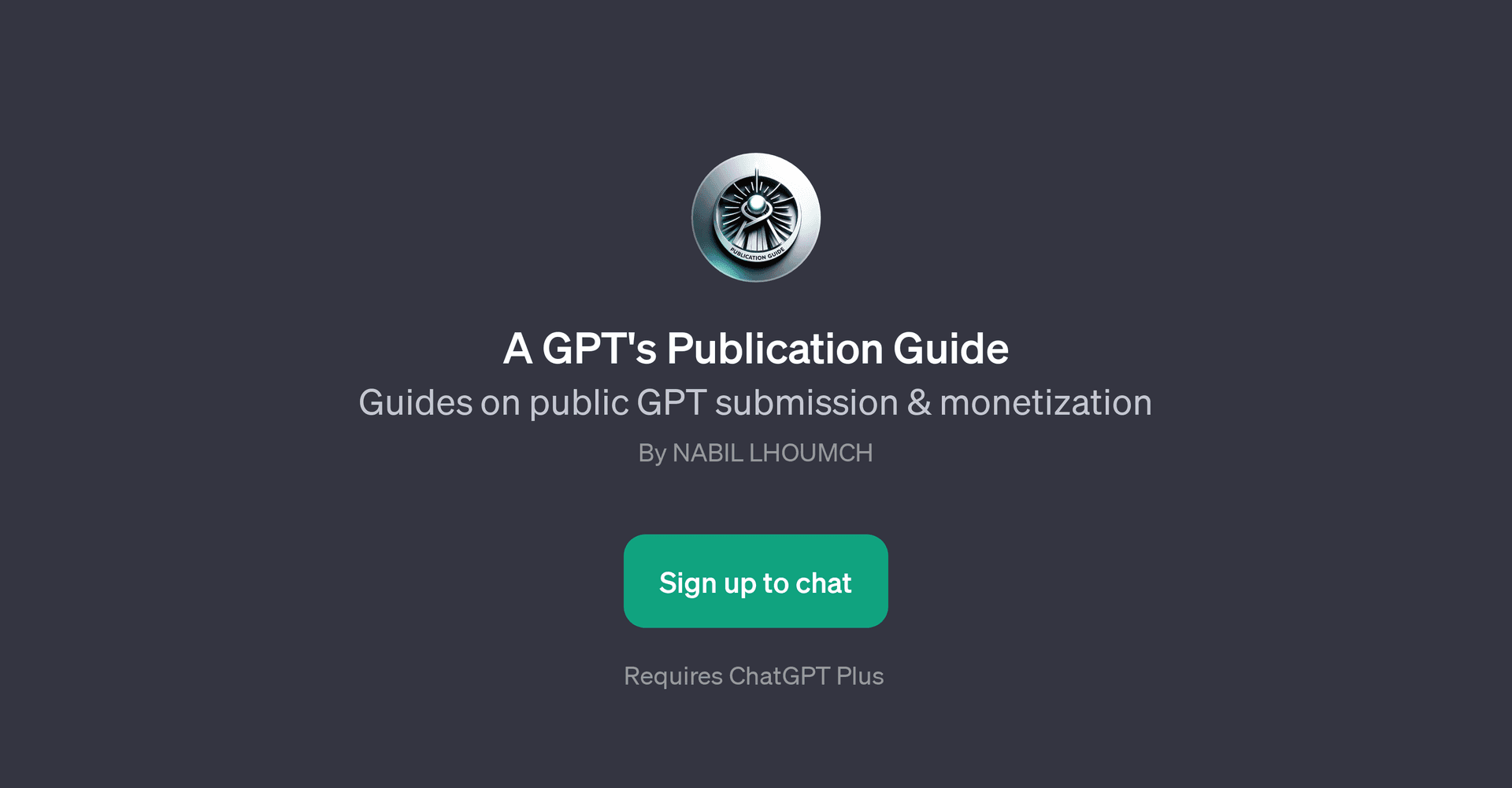 A GPT's Publication Guide