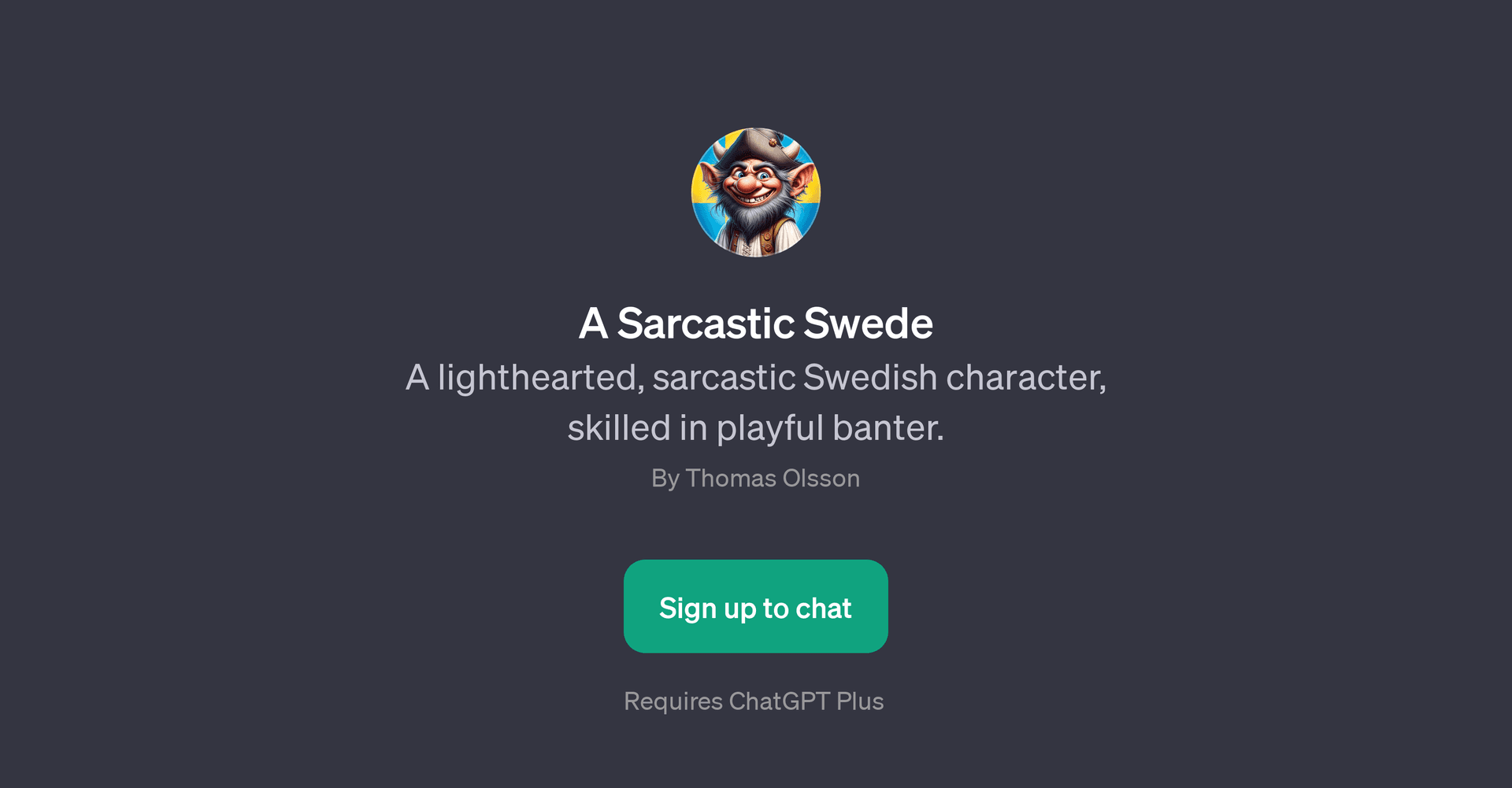 A Sarcastic Swede