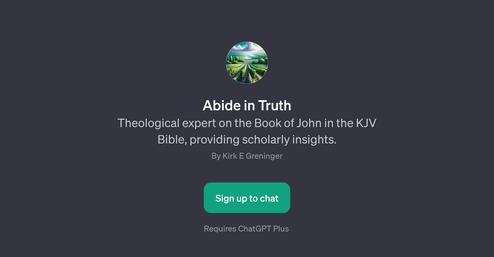 Abide in Truth