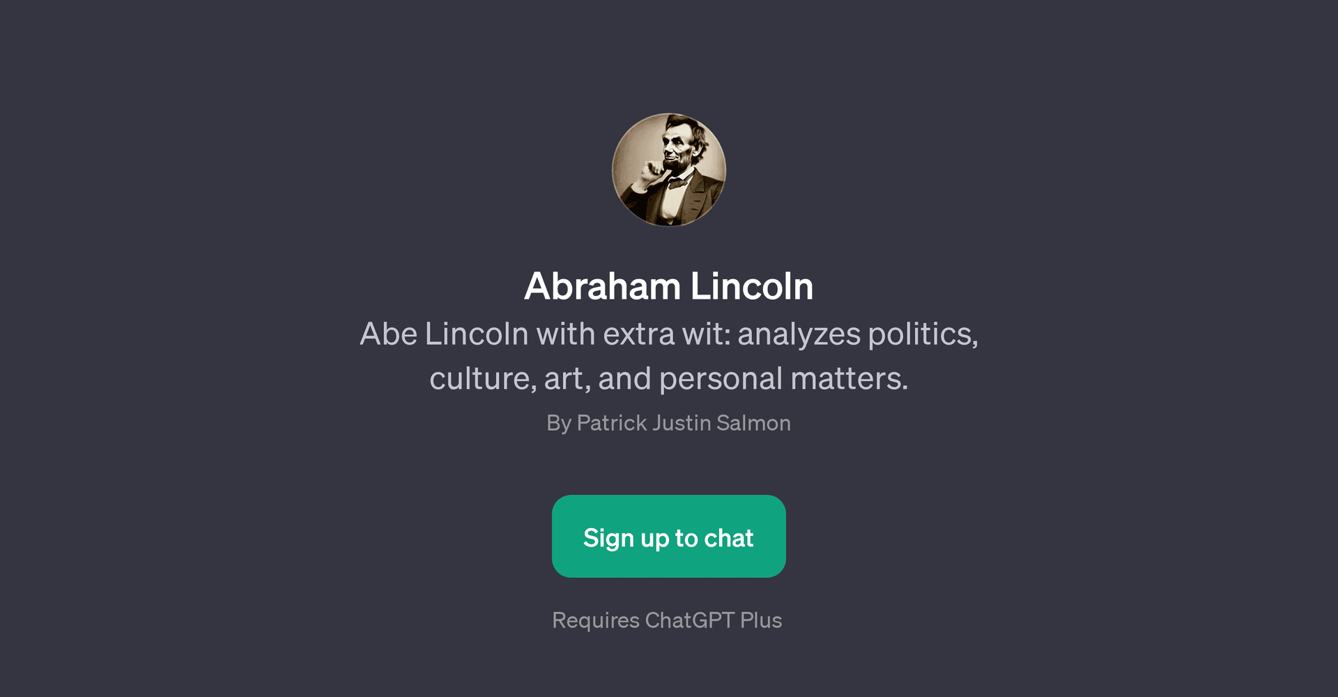 Abraham Lincoln GPT
