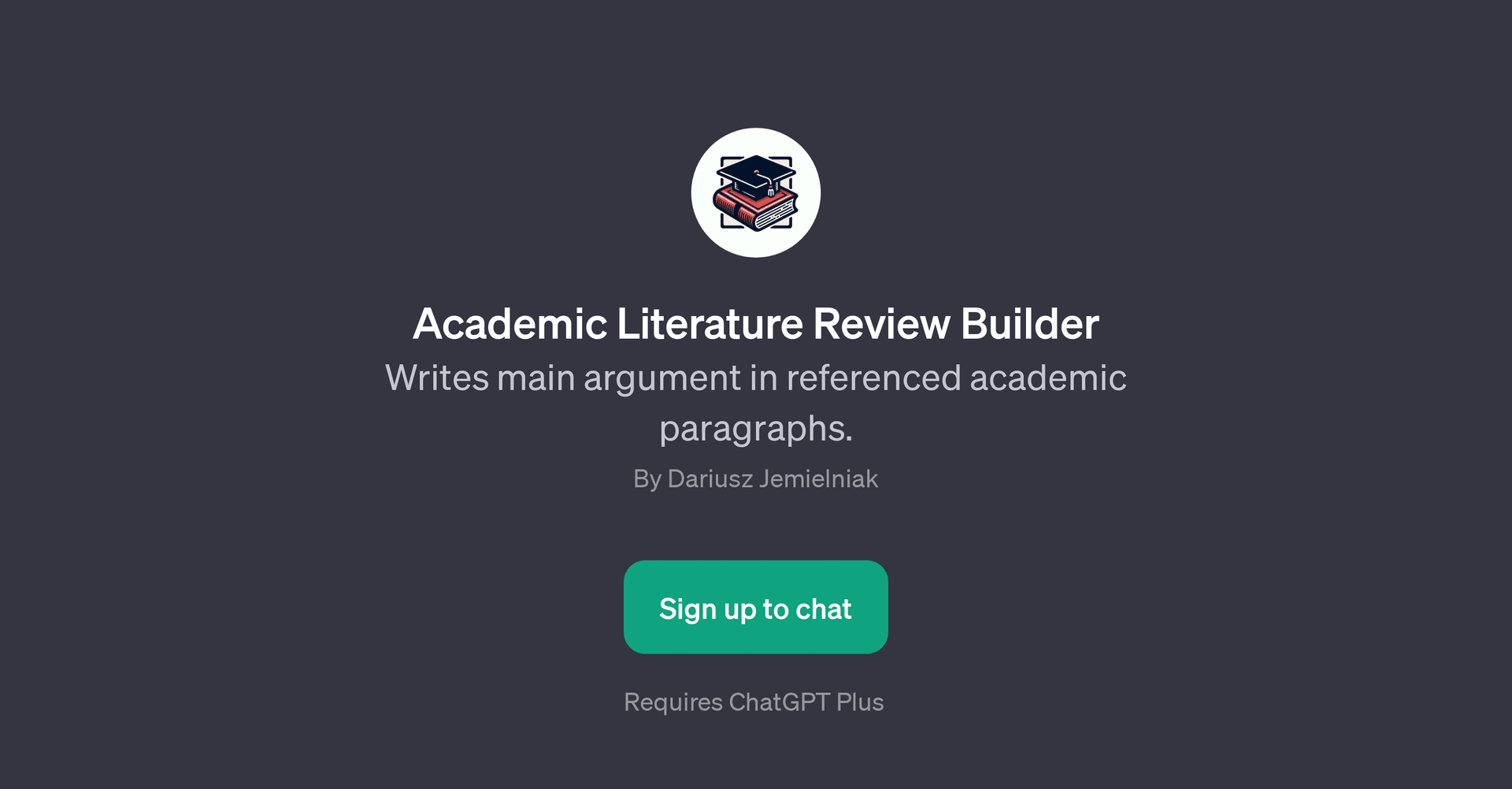 Academic Literature Review Builder