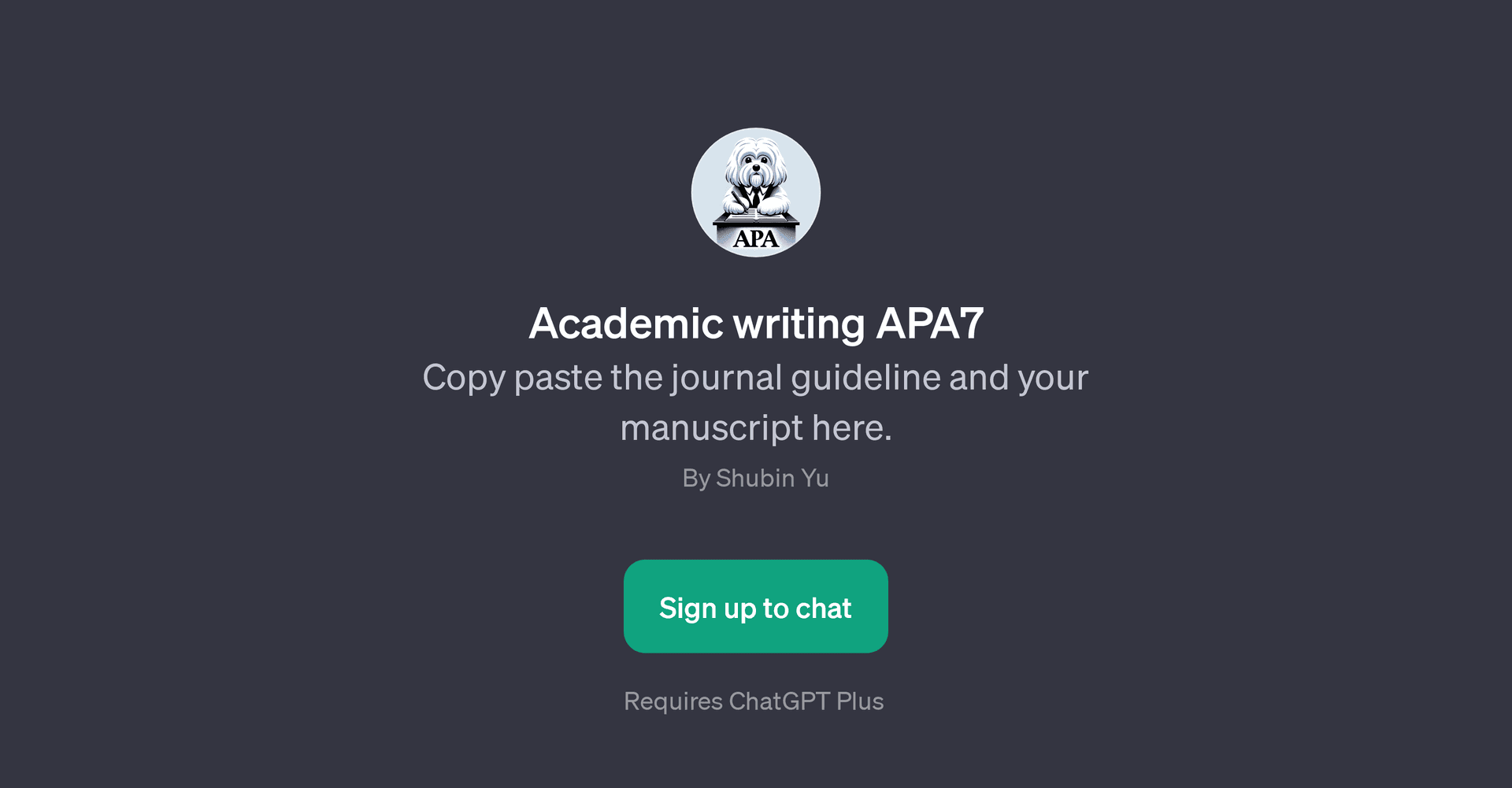 Academic Writing APA7