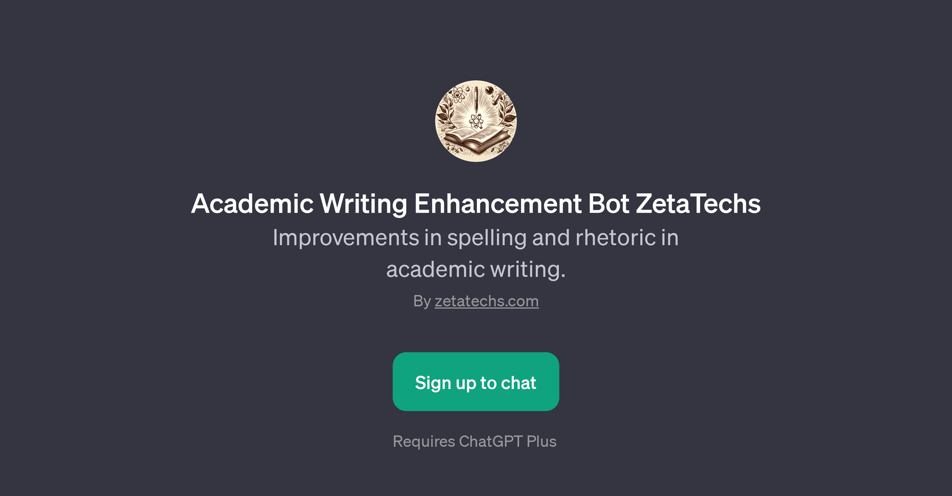 Academic Writing Enhancement Bot ZetaTechs
