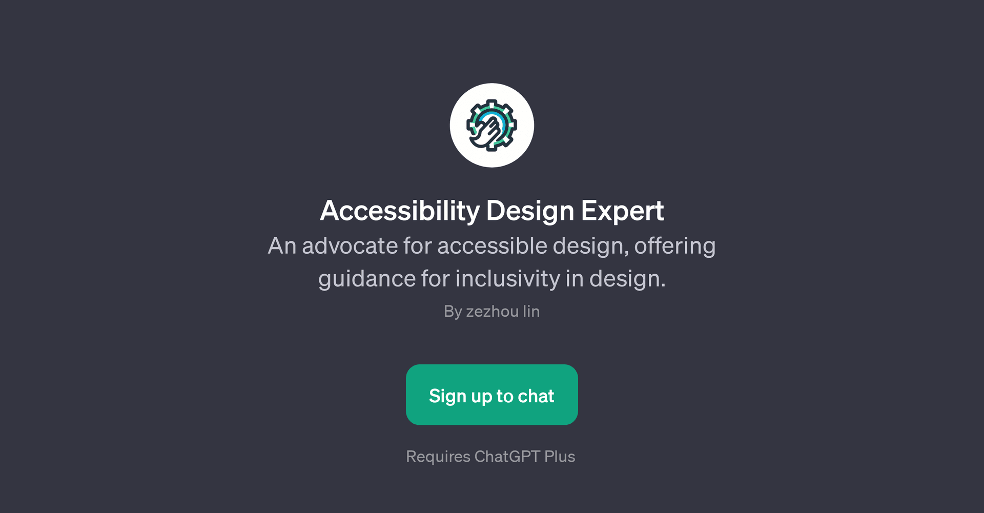 Accessibility Design Expert