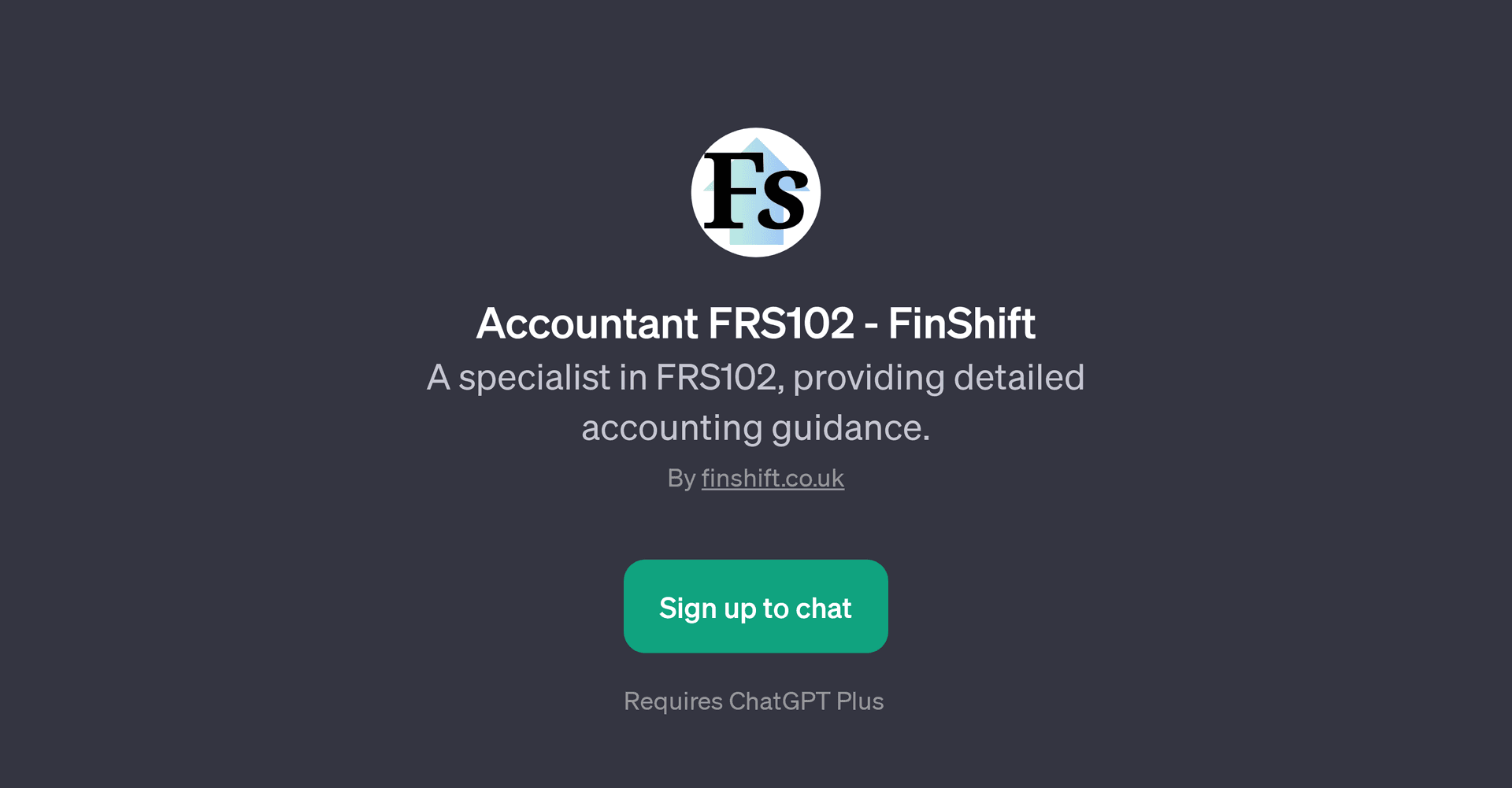 Accountant FRS102 - FinShift