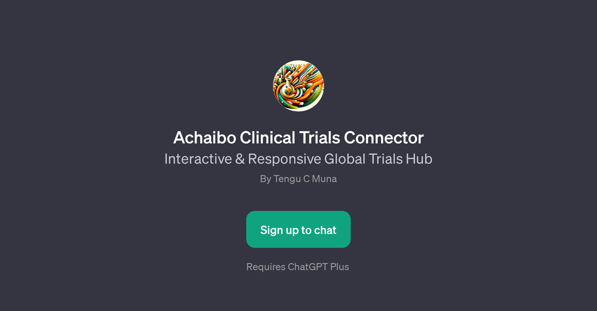 Achaibo Clinical Trials Connector