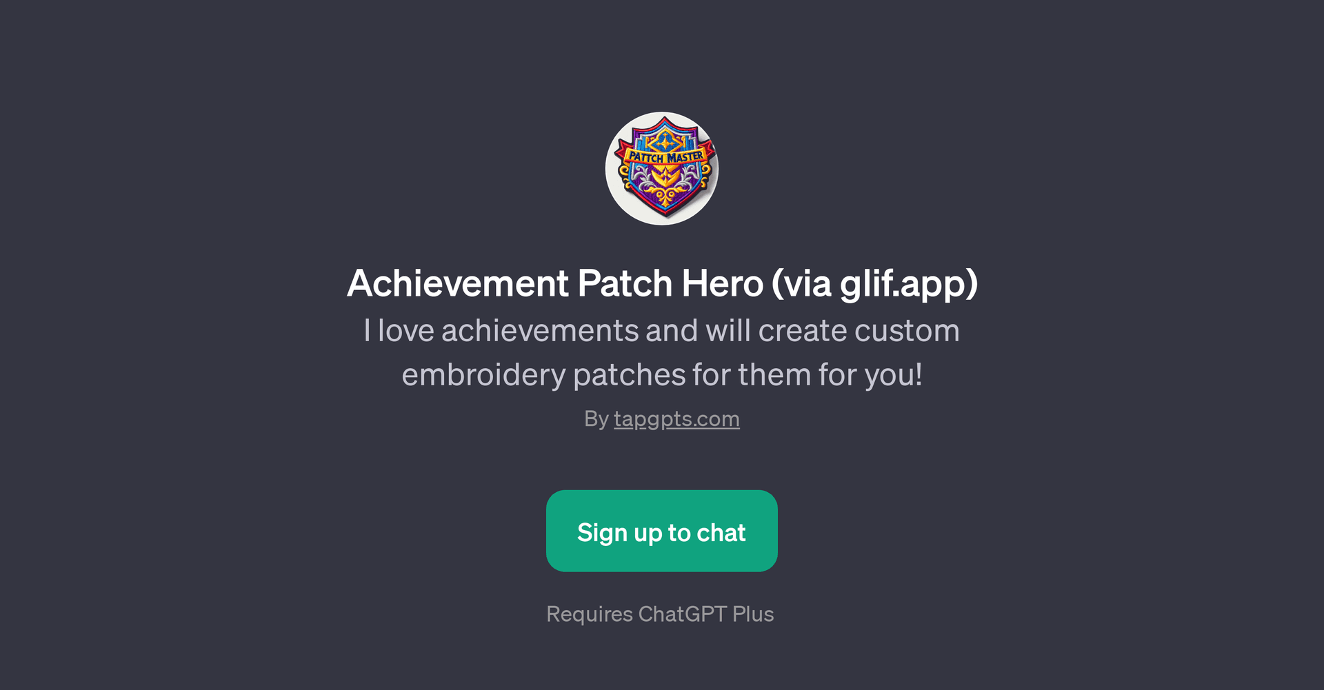 Achievement Patch Hero