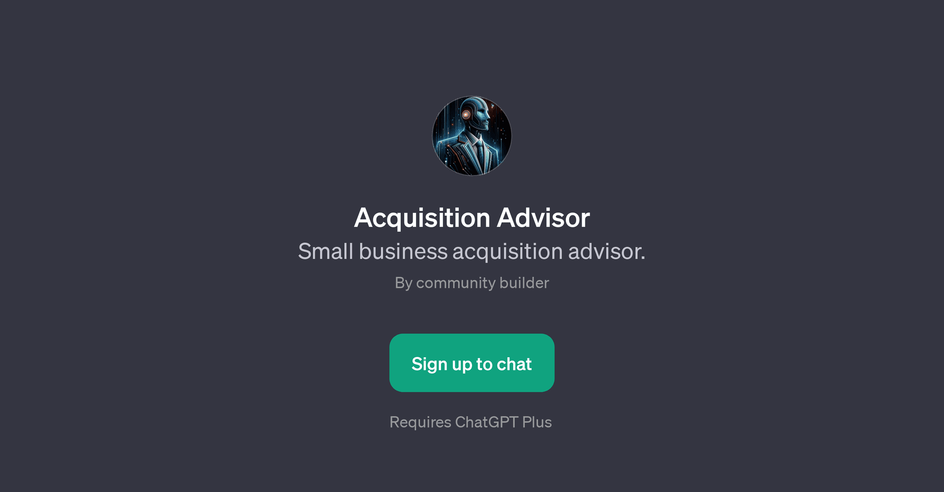 Acquisition Advisor