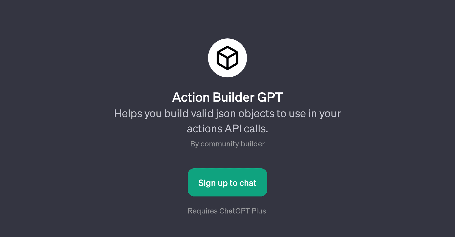 Action Builder GPT