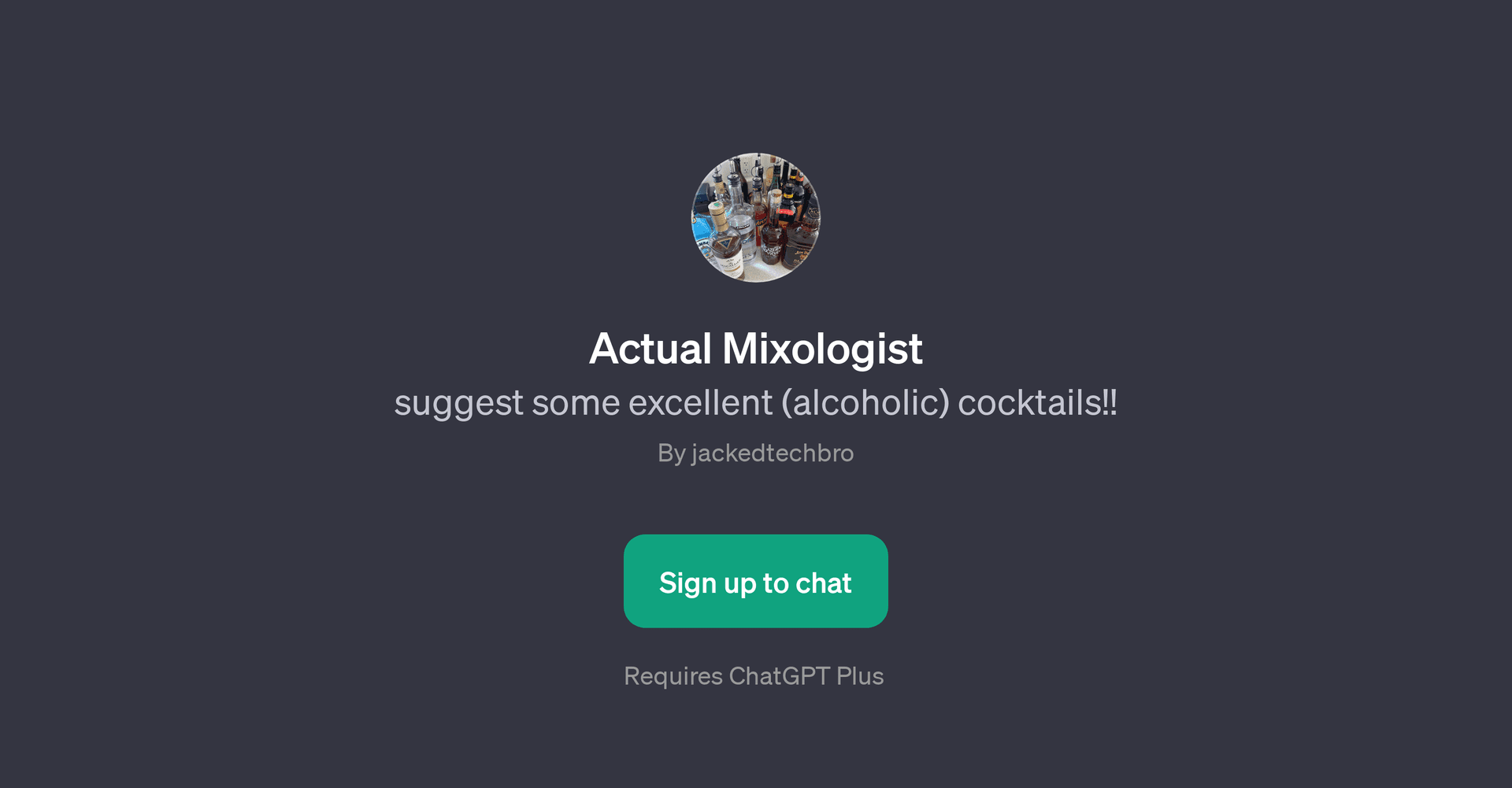 Actual Mixologist