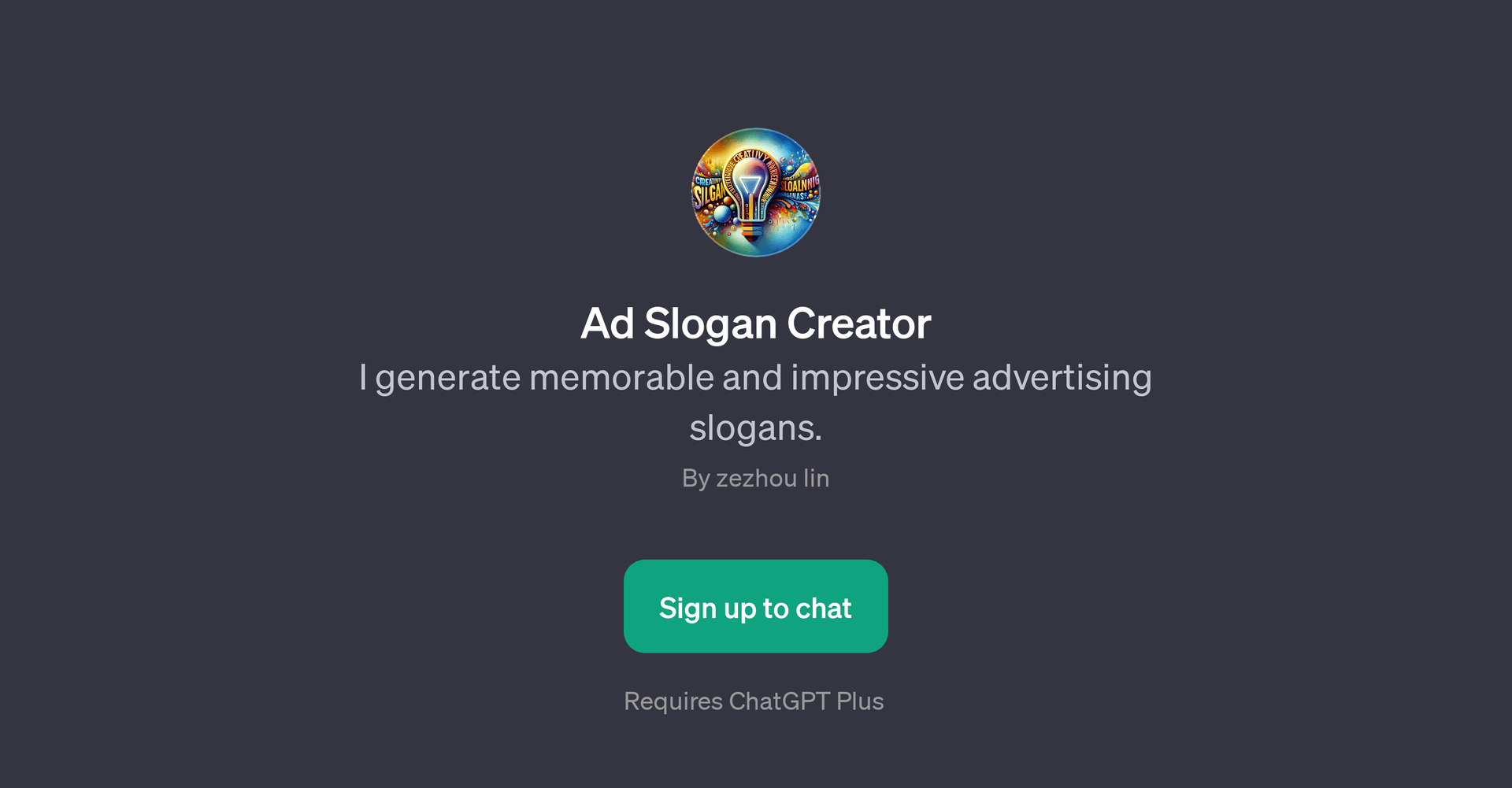 Ad Slogan Creator