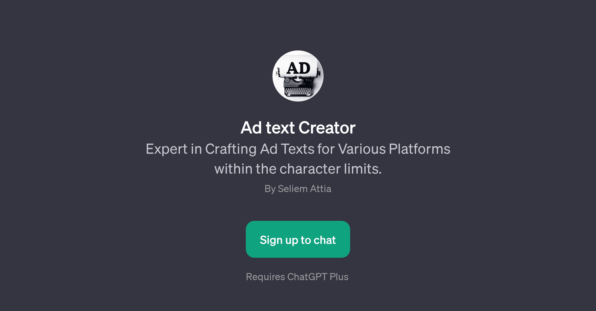 Ad text Creator