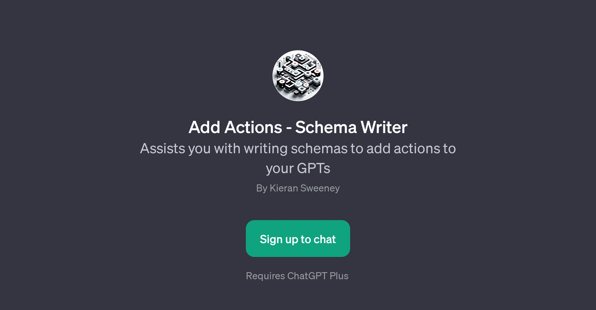 Add Actions - Schema Writer