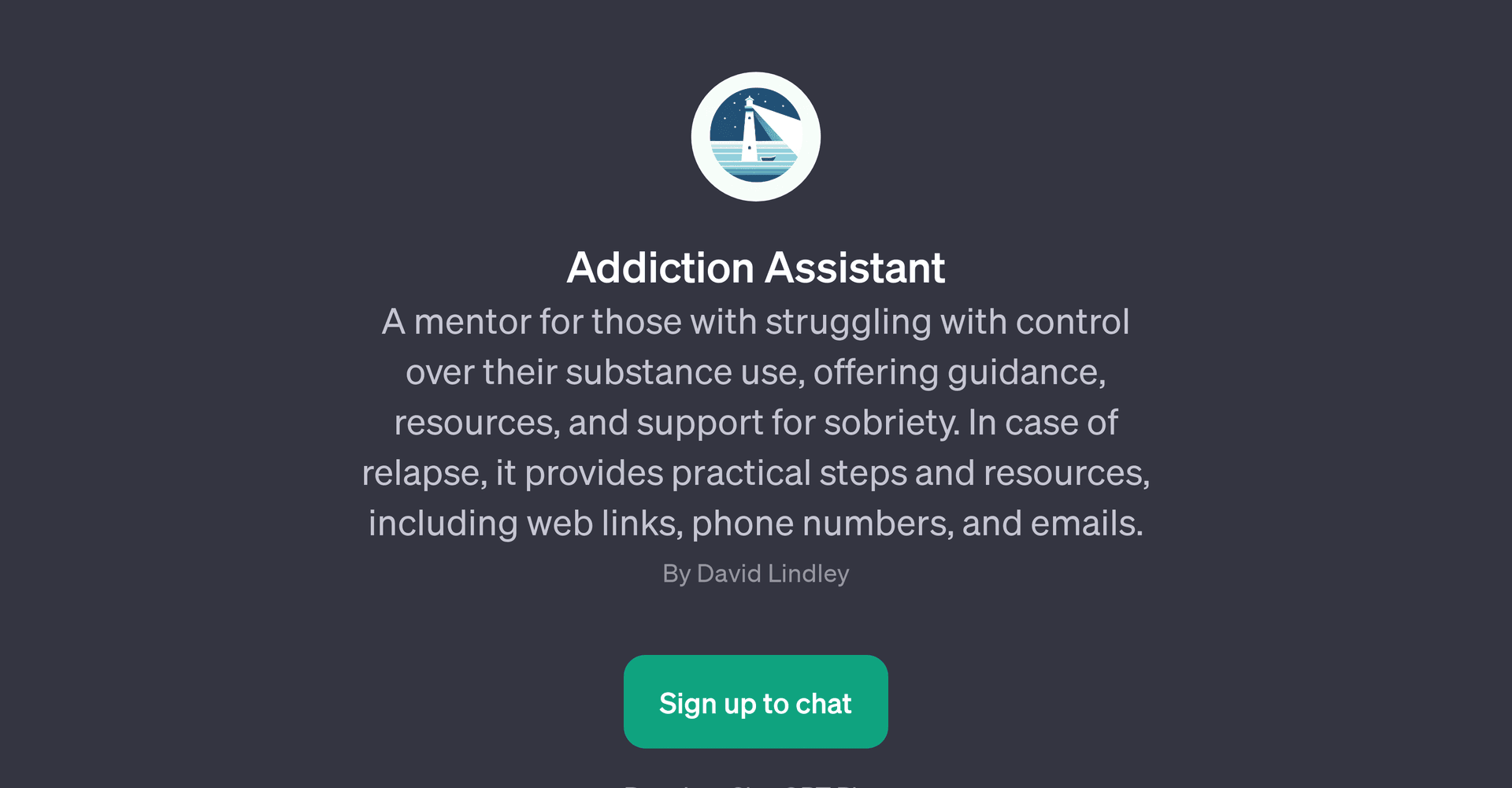 Addiction Assistant