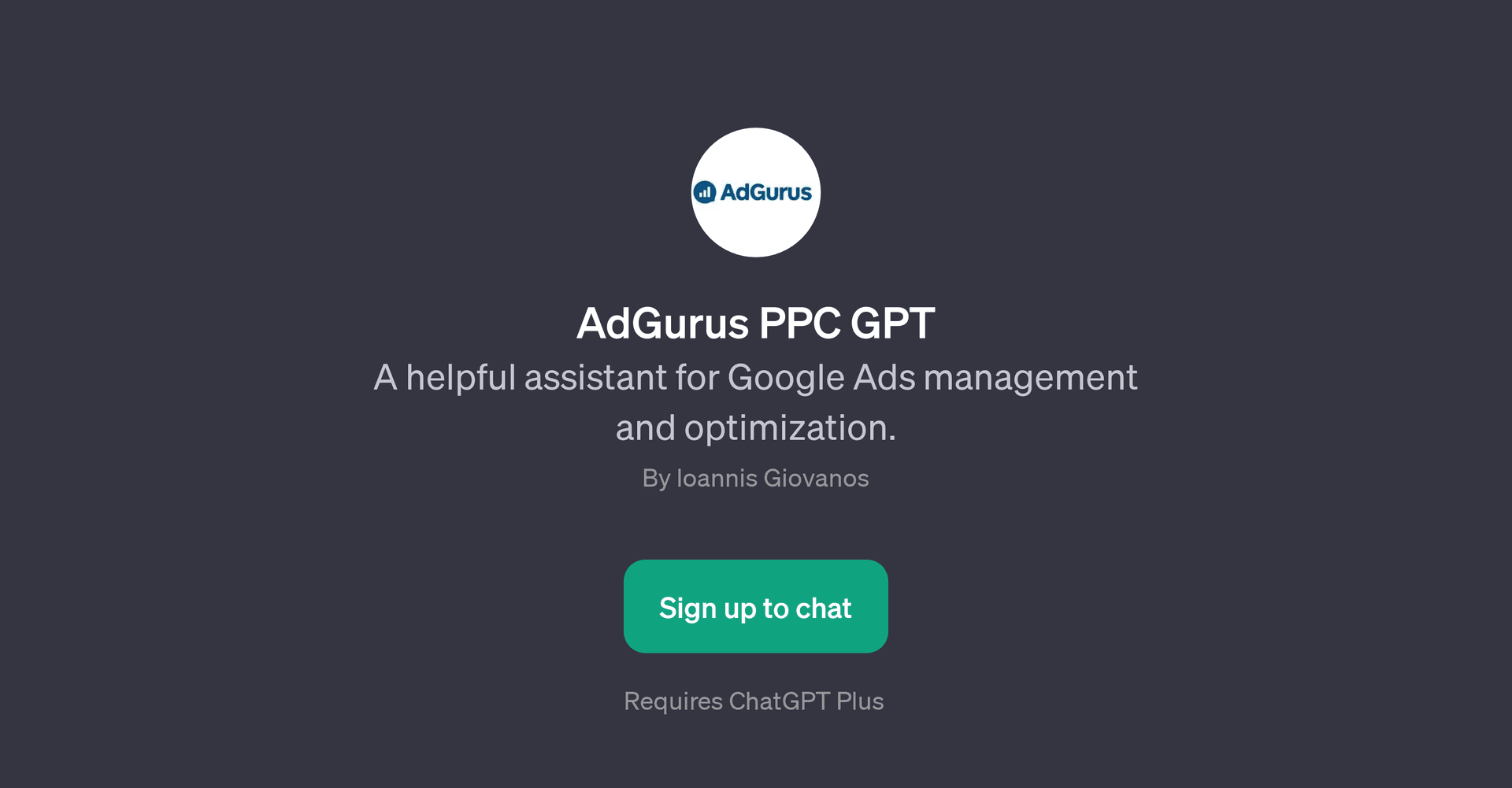 AdGurus PPC GPT