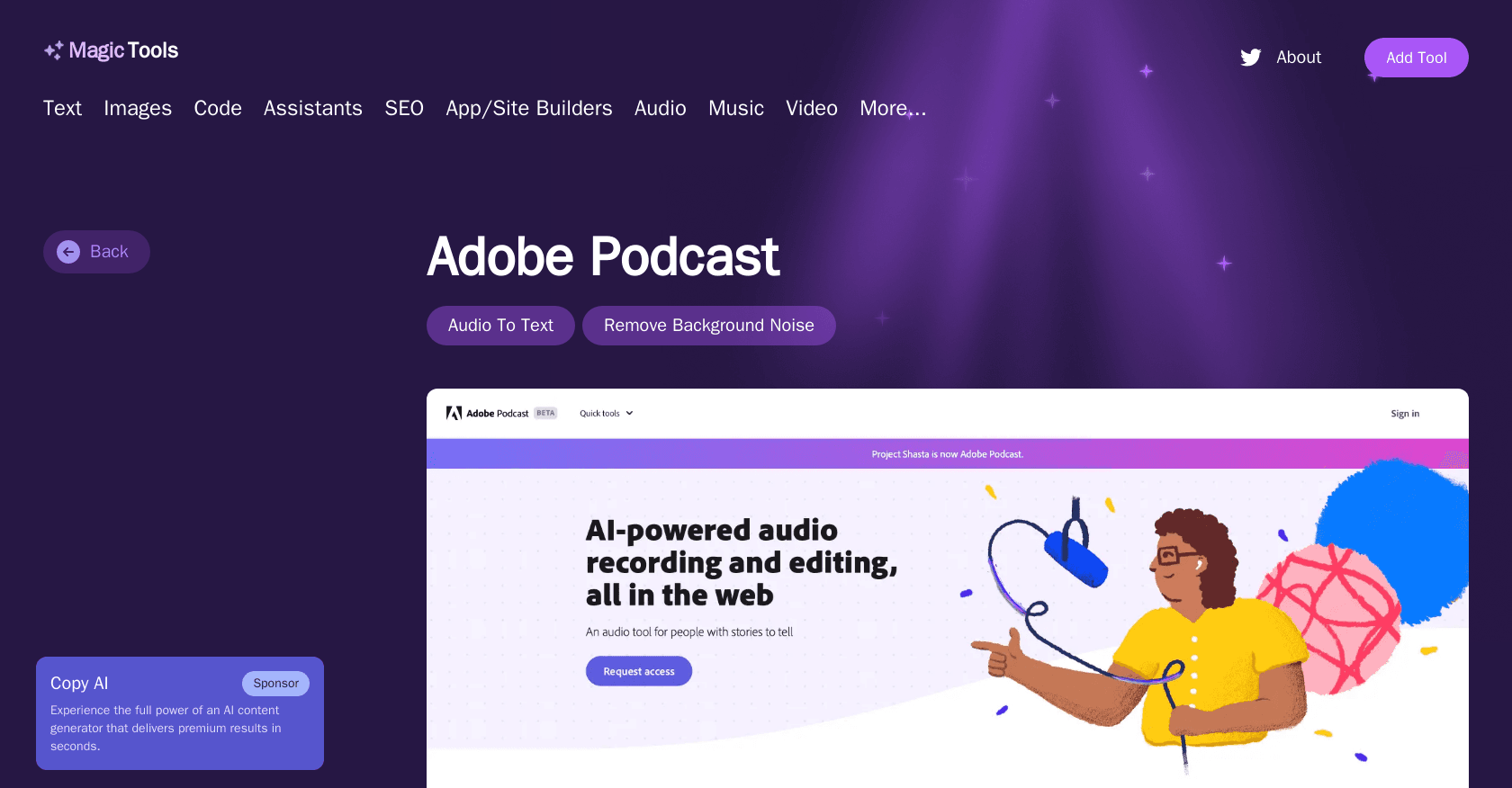 Adobe Podcast