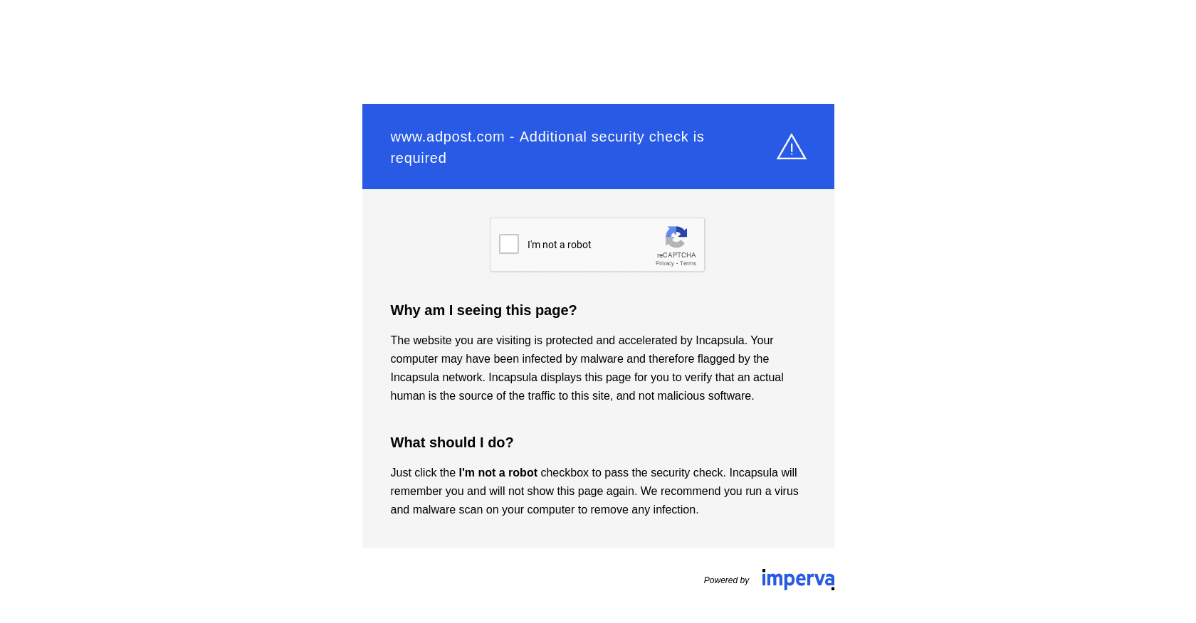 Adpost AI Chatbot