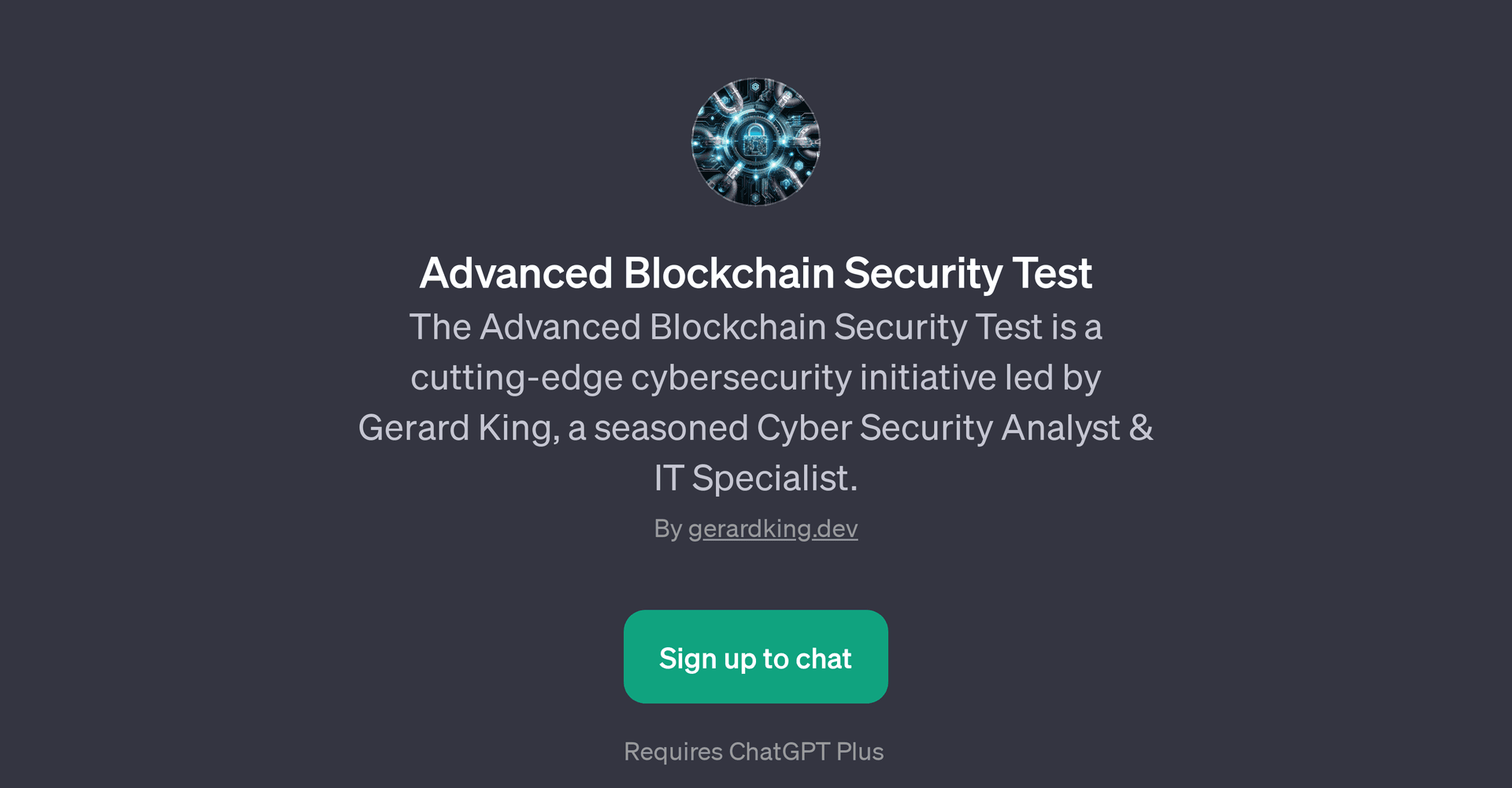 Advanced Blockchain Security Test