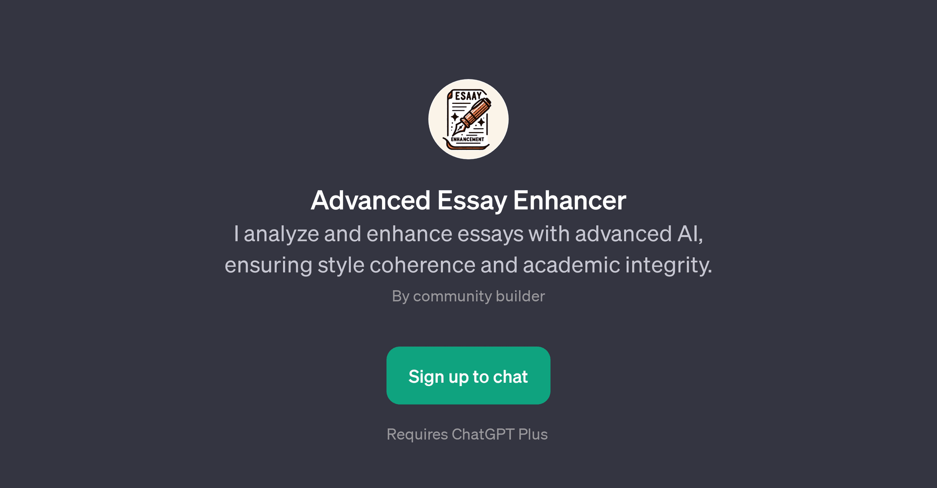 Advanced Essay Enhancer