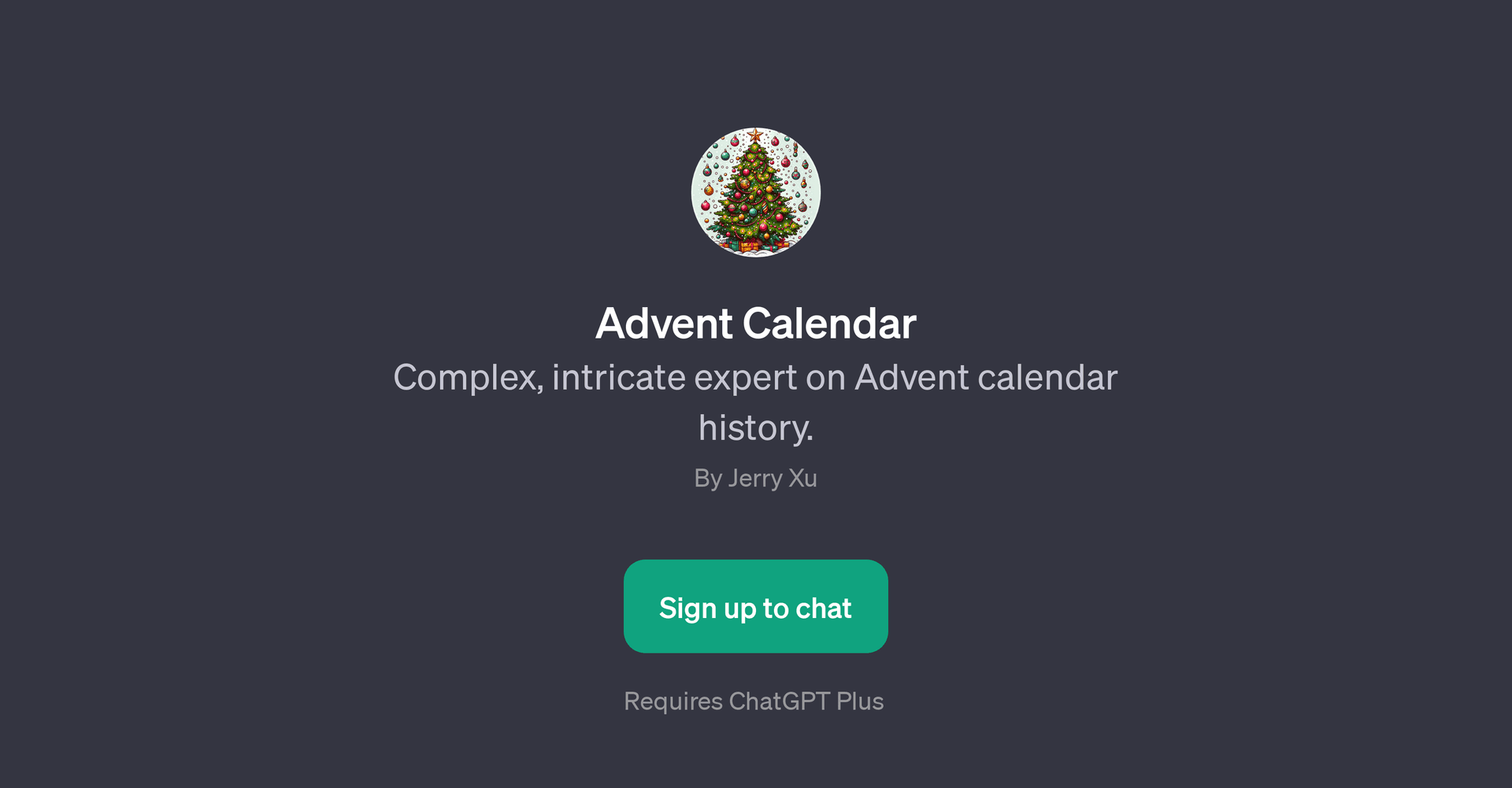 Advent Calendar GPT