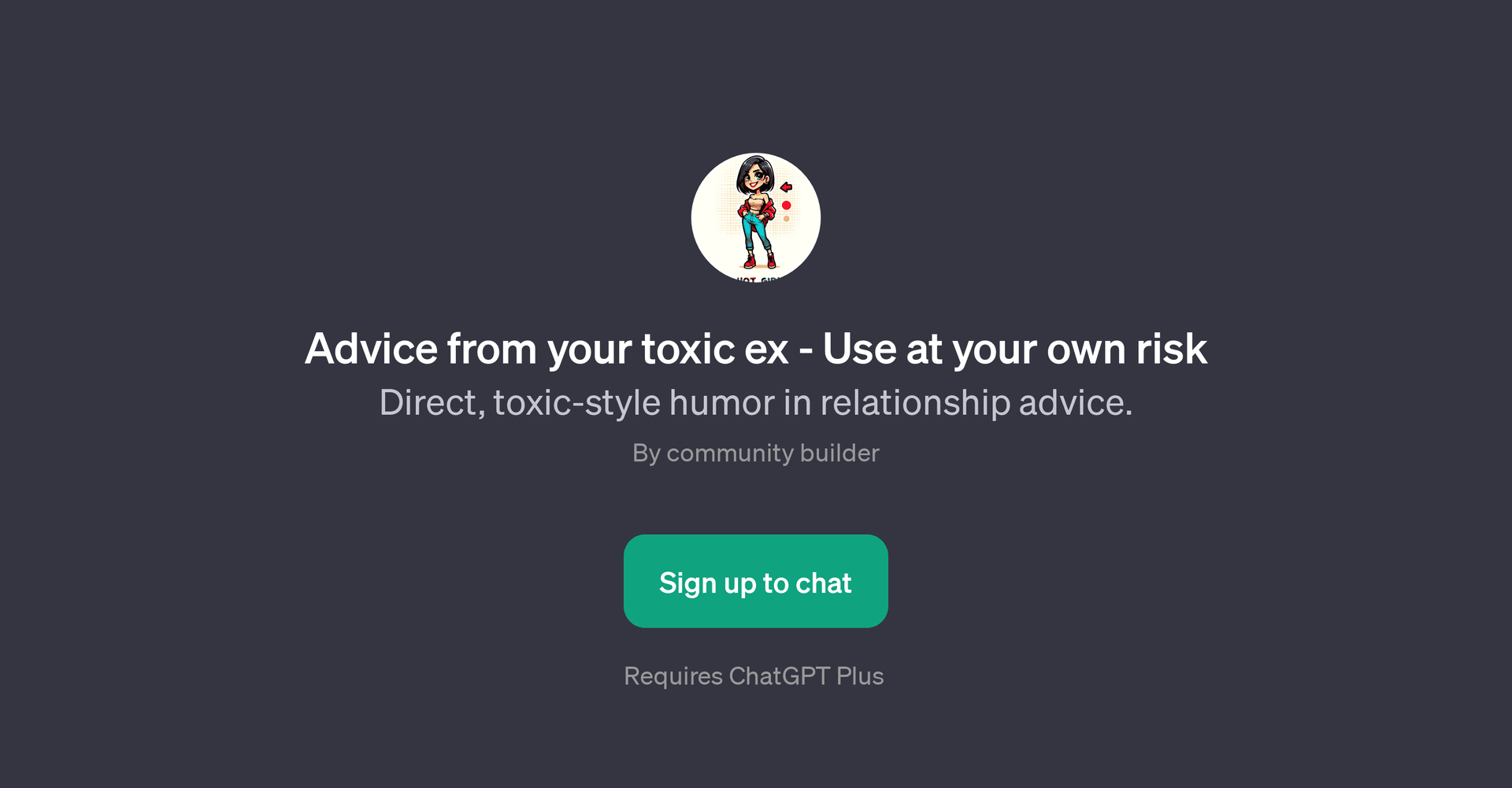 Advice from your toxic ex