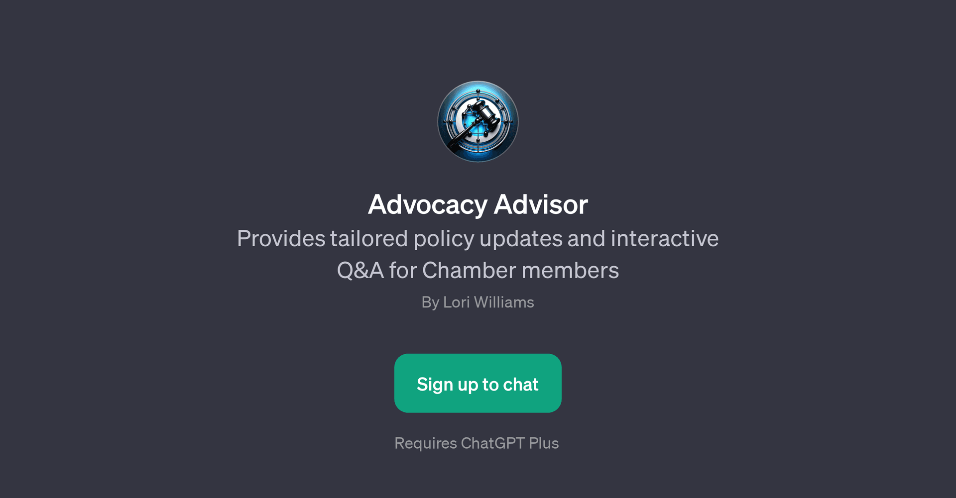 Advocacy Advisor