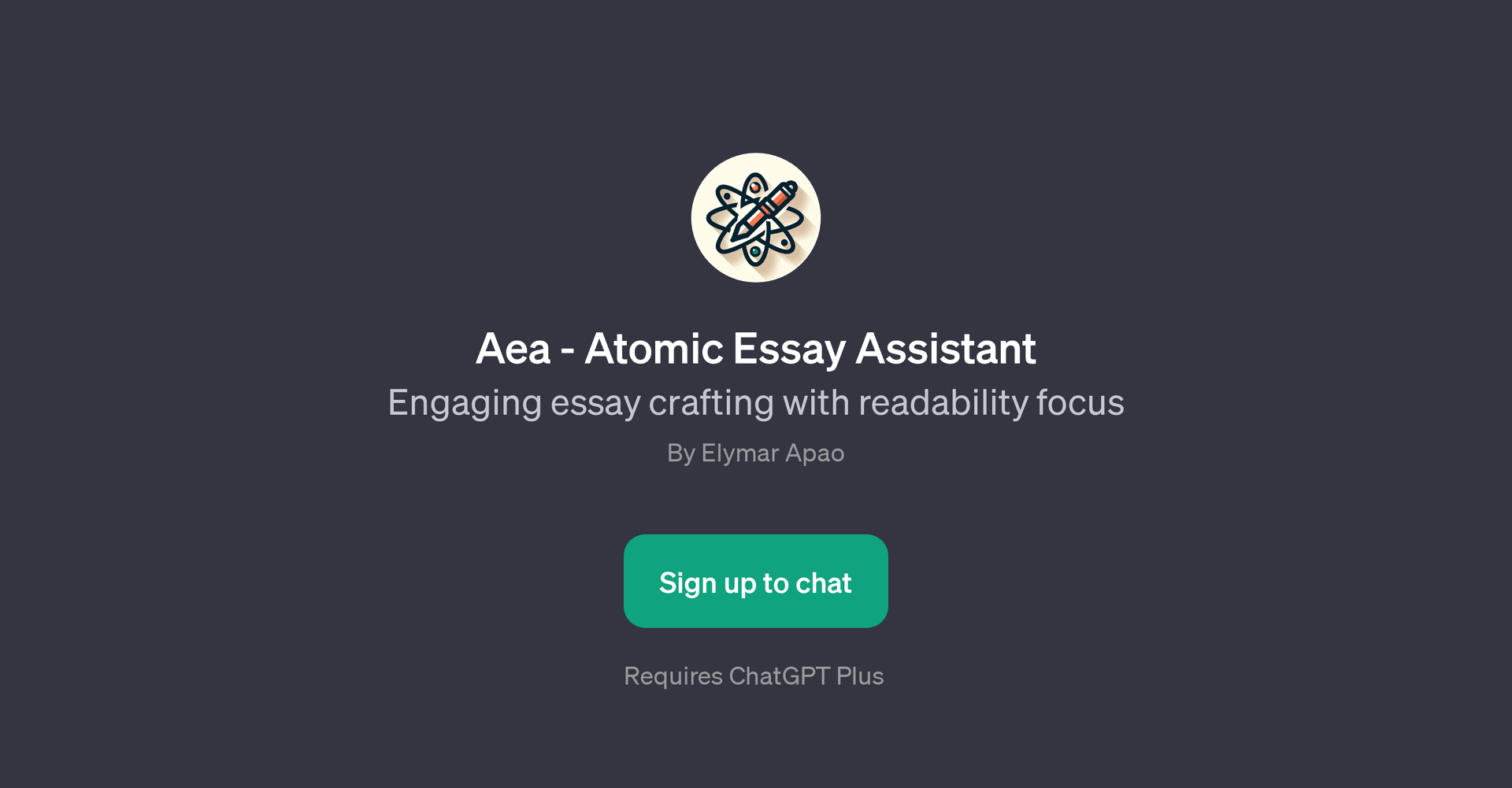 Aea - Atomic Essay Assistant
