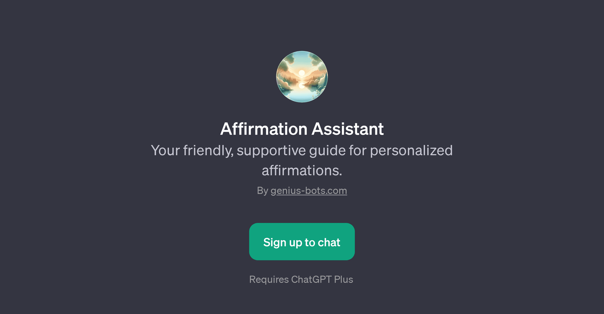 Affirmation Assistant
