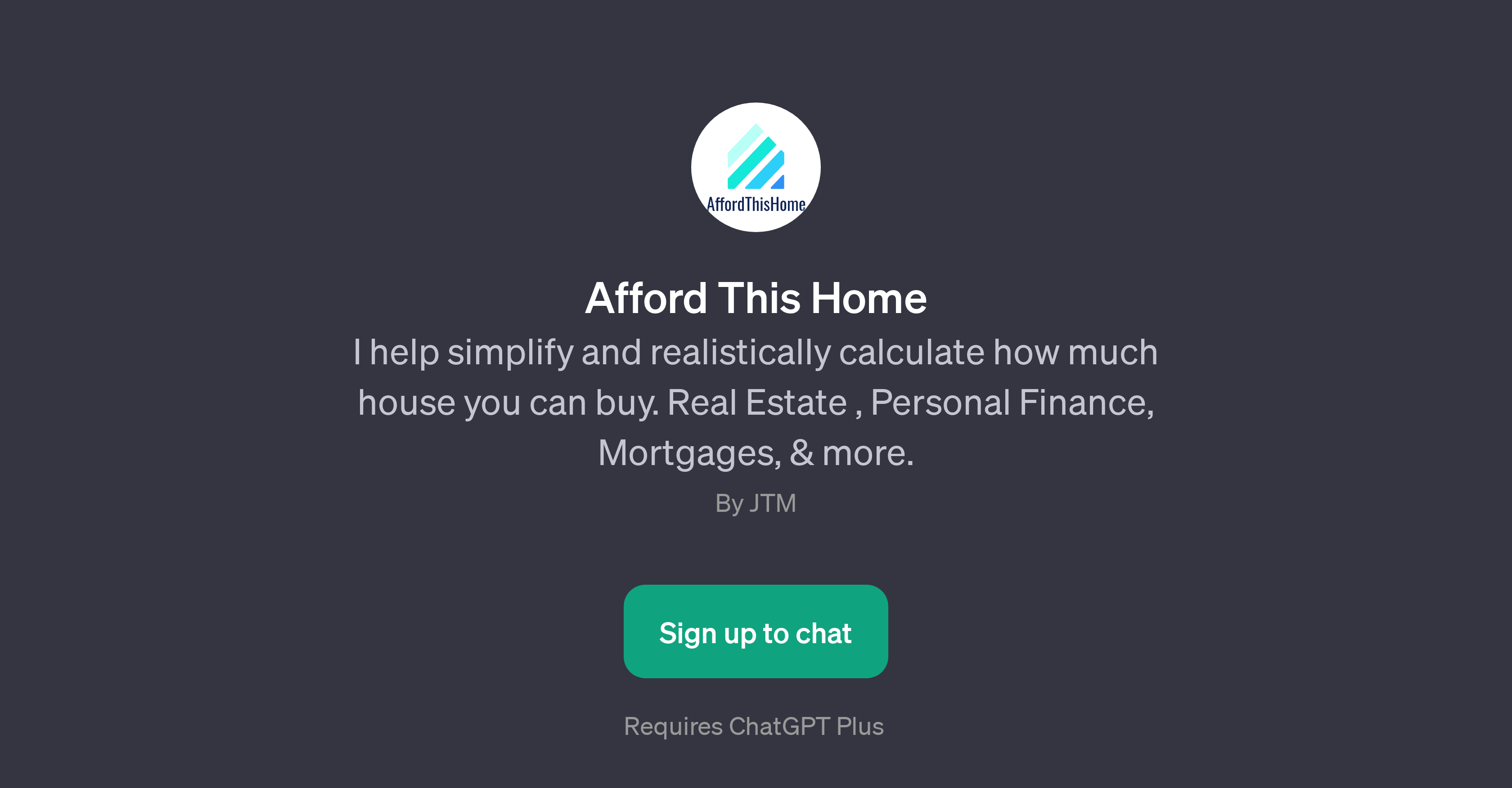 Afford This Home