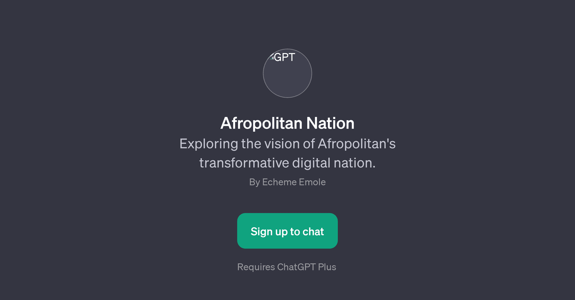 Afropolitan Nation