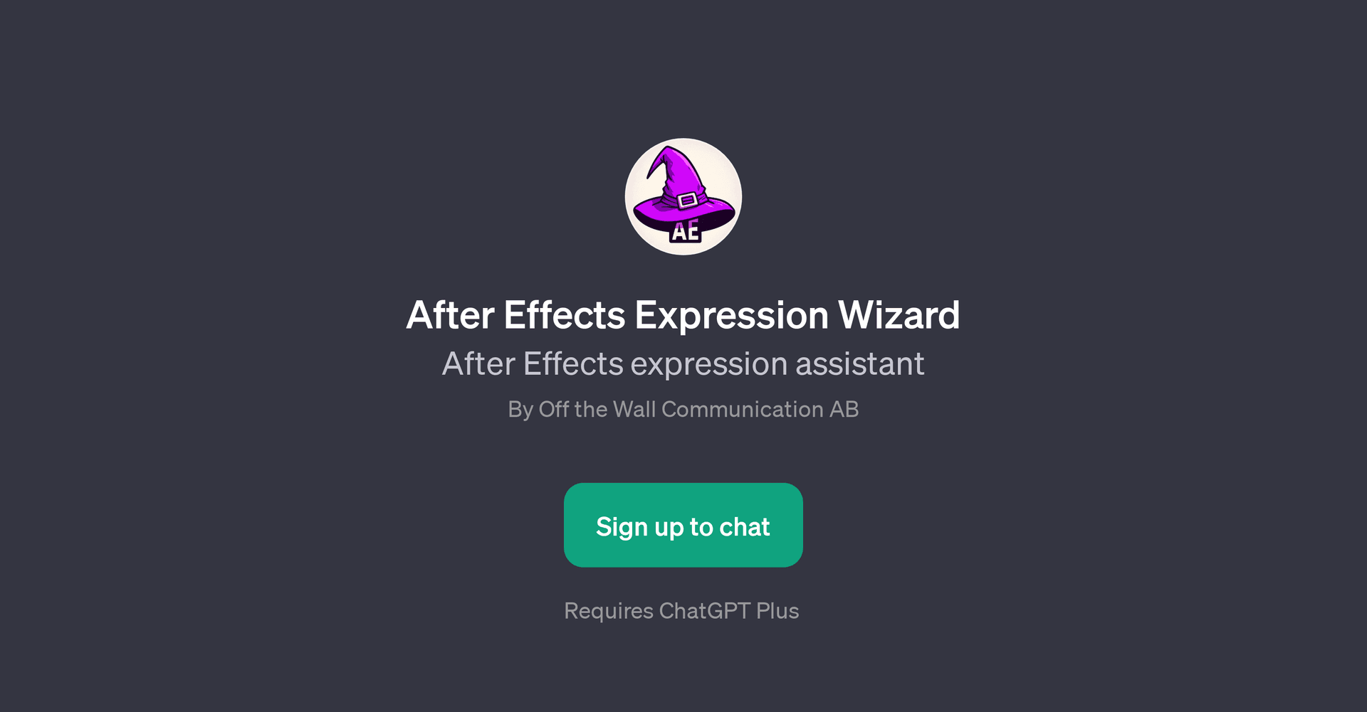 After Effects Expression Wizard
