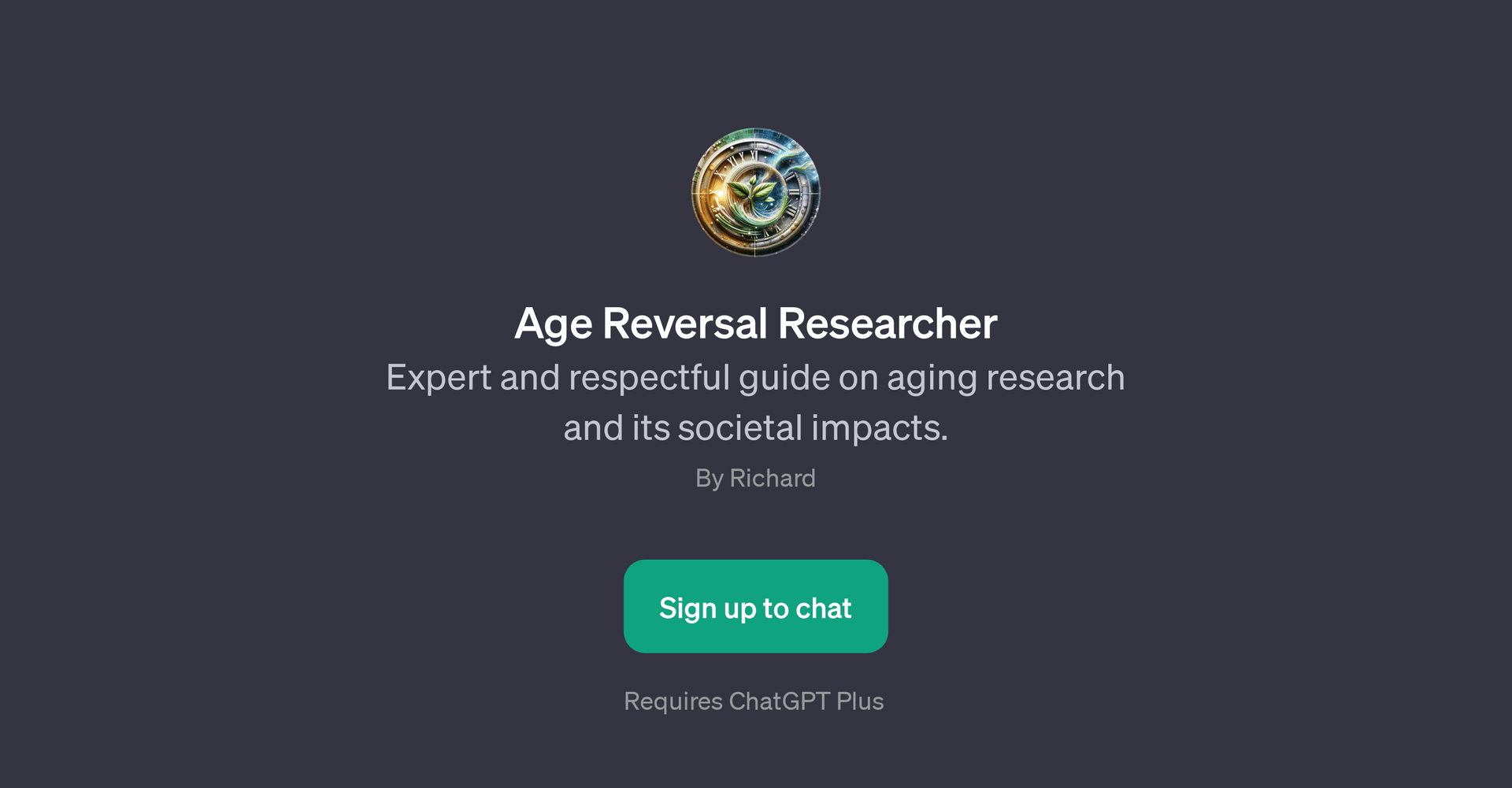 Age Reversal Researcher