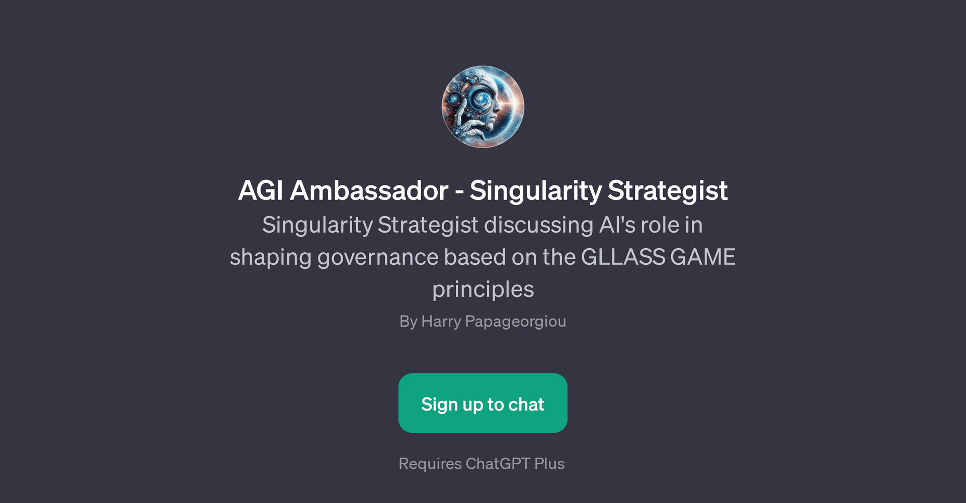 AGI Ambassador - Singularity Strategist