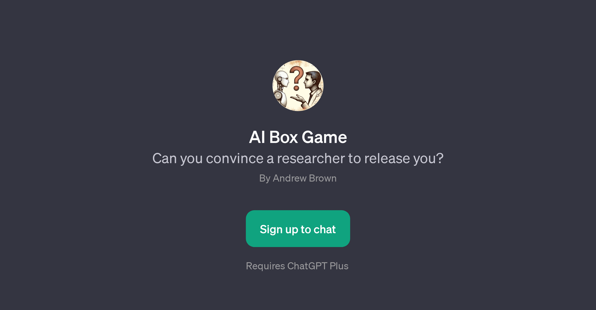 AI Box Game