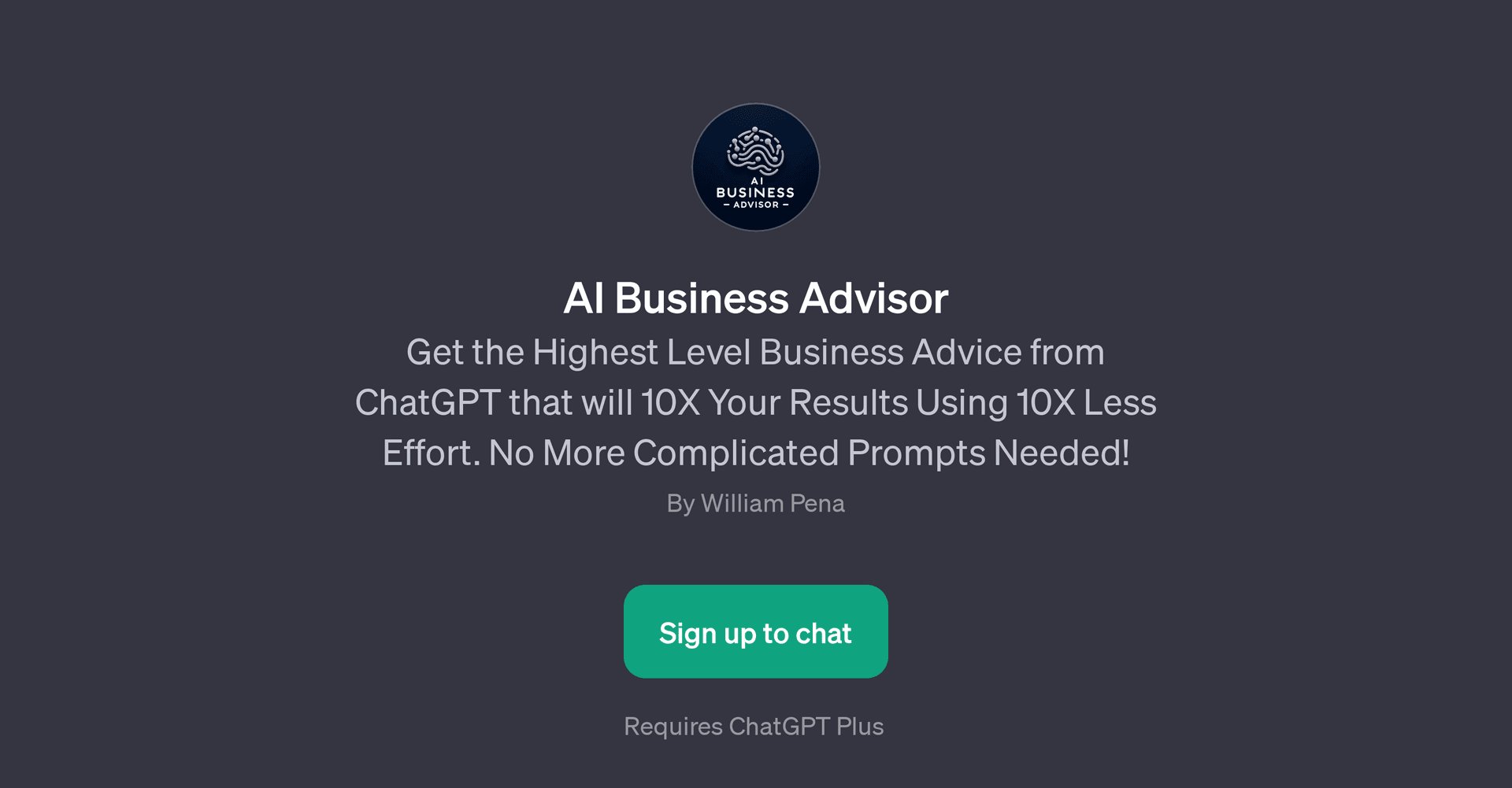 AI Business Advisor