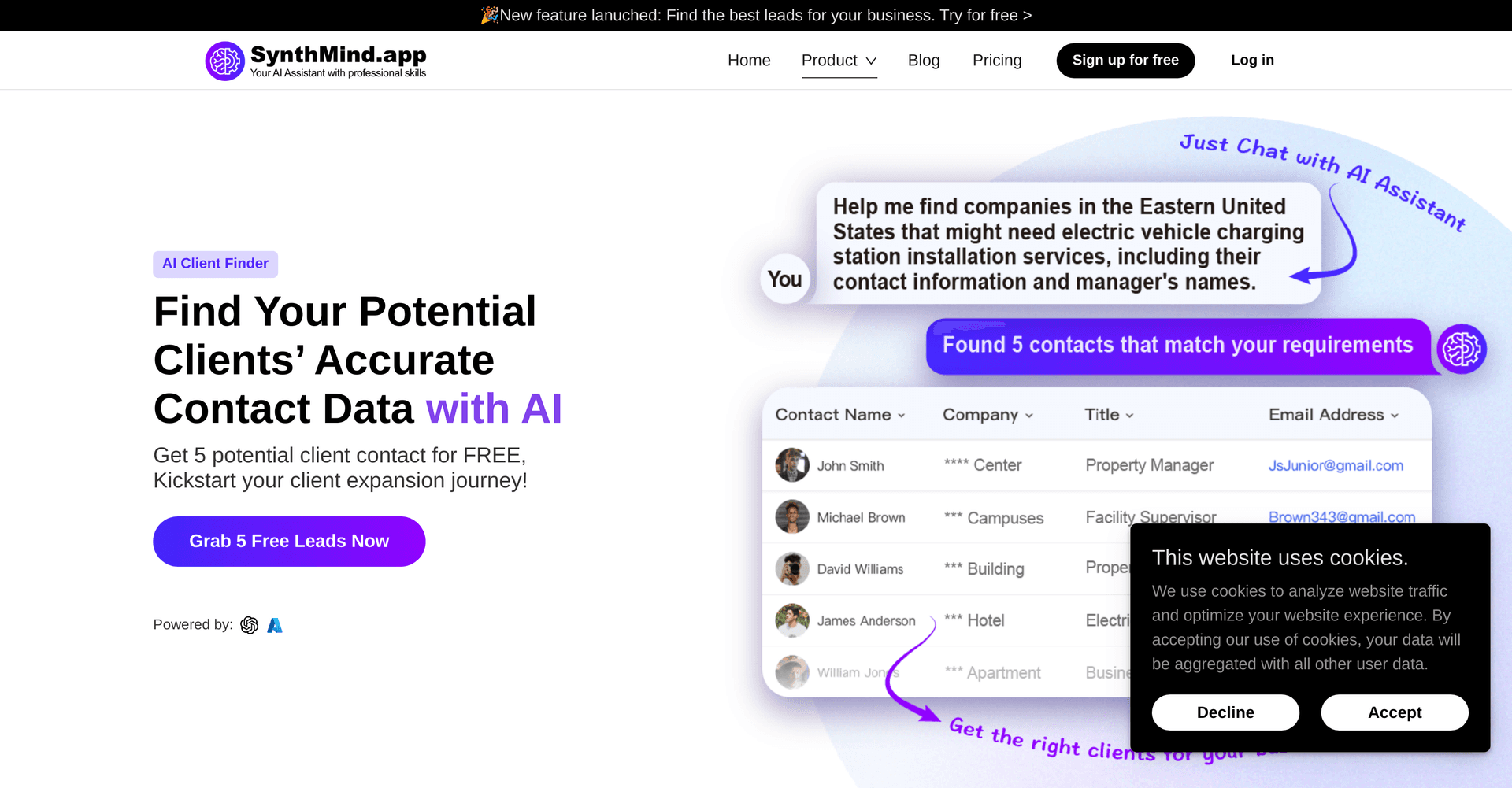 AI Client Finder by SynthMind