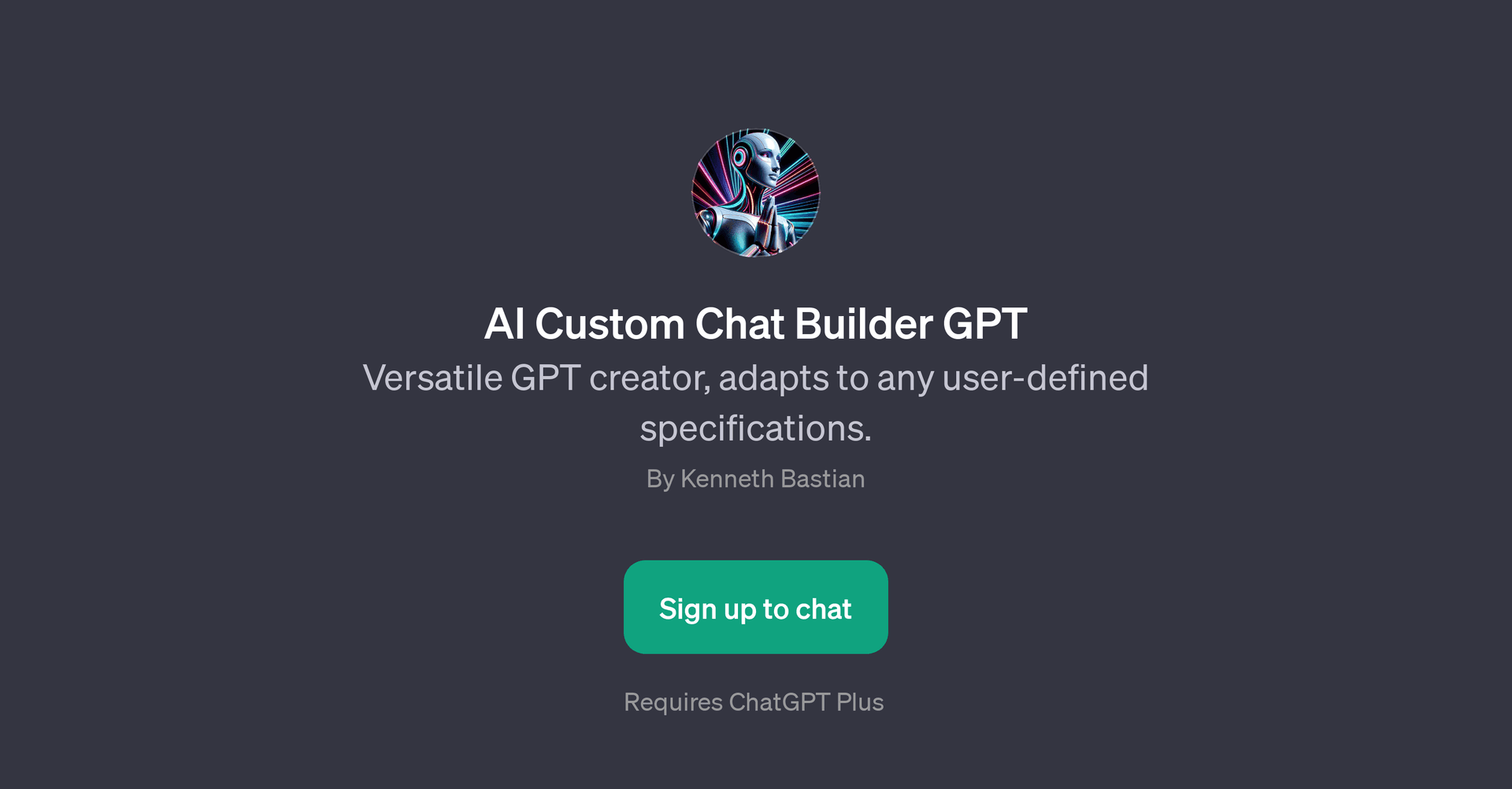 AI Custom Chat Builder GPT