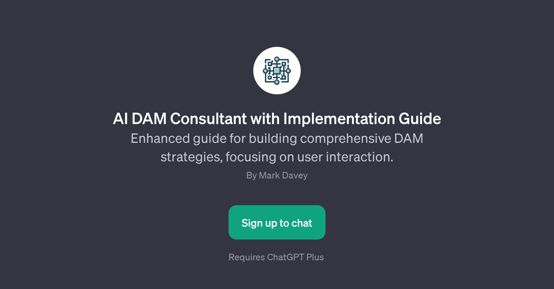 AI DAM Consultant with Implementation Guide