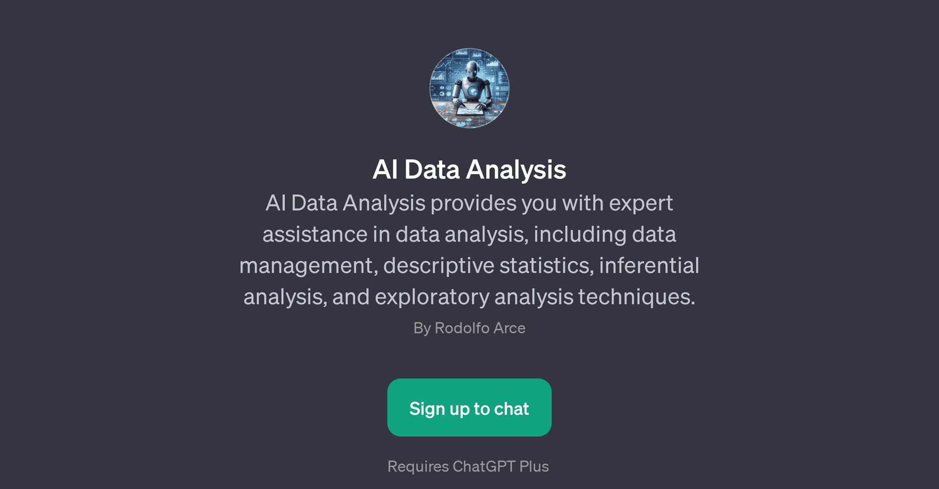 AI Data Analysis GPT