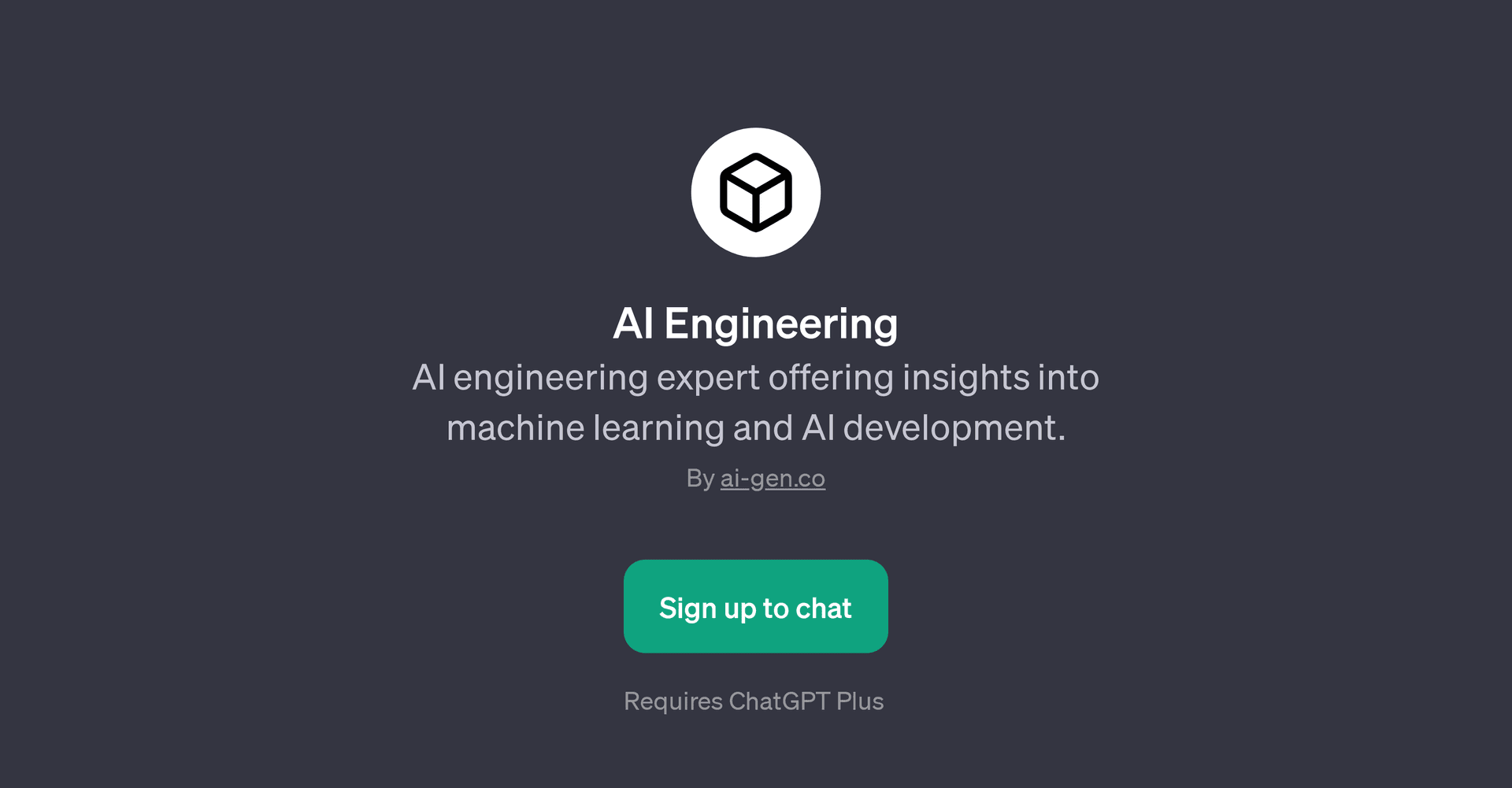 AI Engineering GPT
