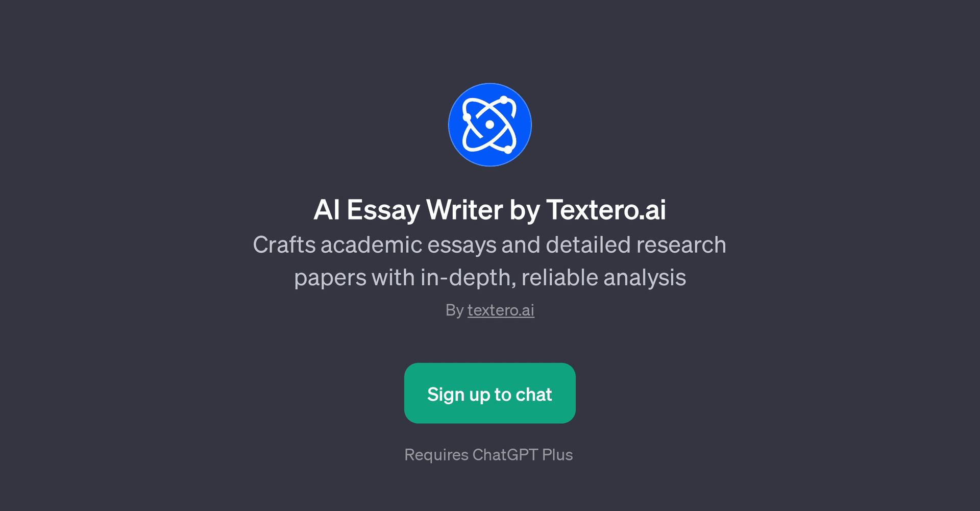 AI Essay Writer by Textero.ai