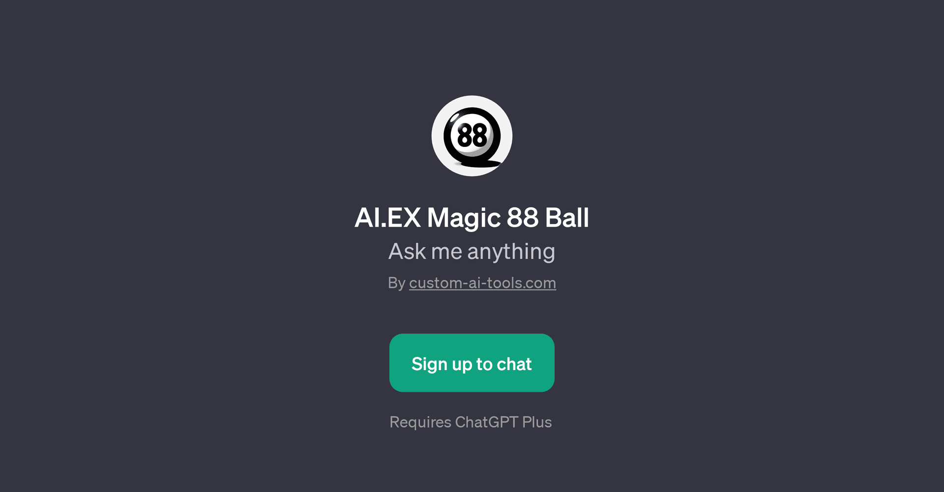AI.EX Magic 88 Ball